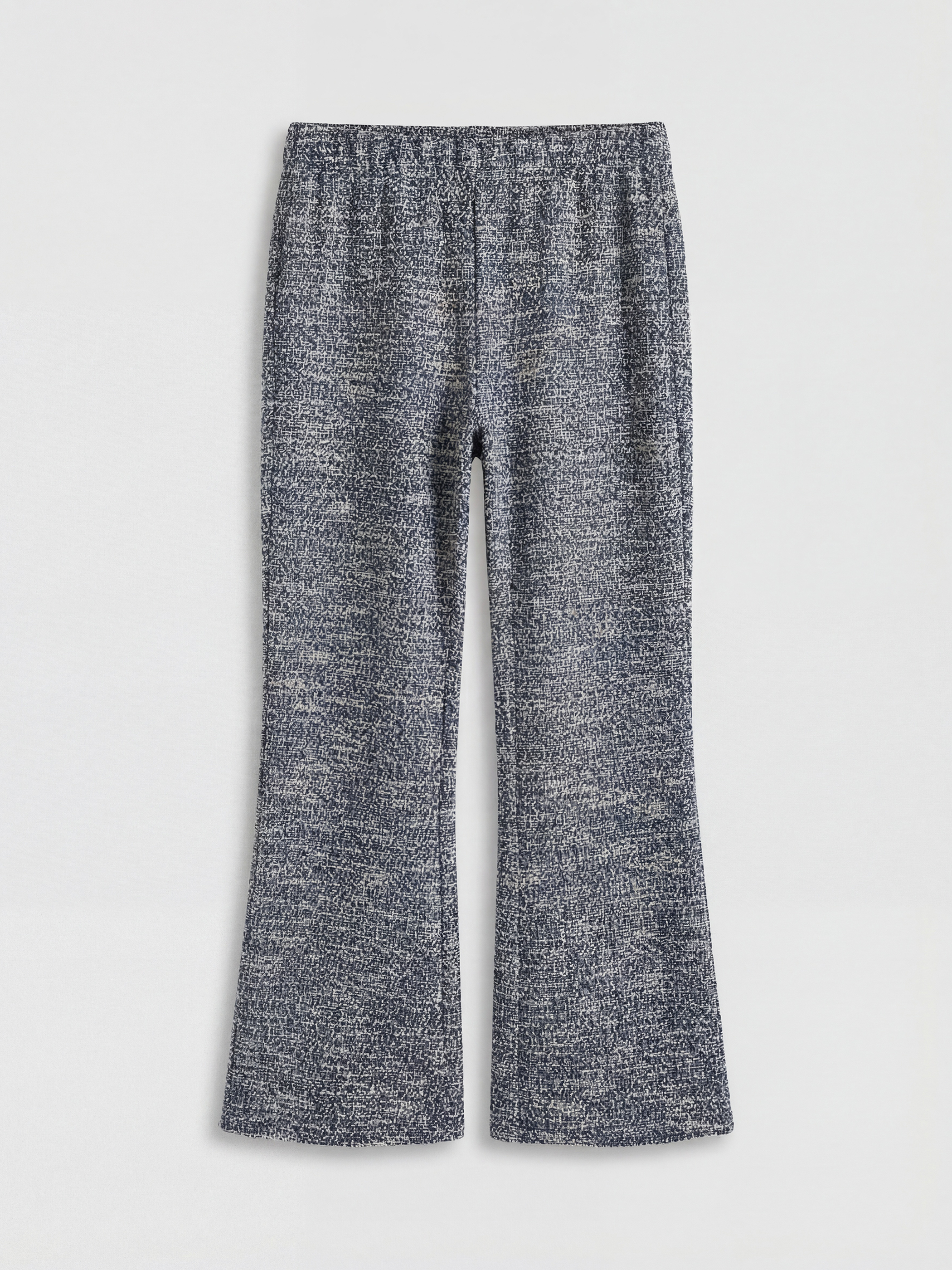 LCWAIKIKI Classic Beli Lastikli İspanyol Paça Kadın Tüvit Pantolon - S6O627Z8-LN6