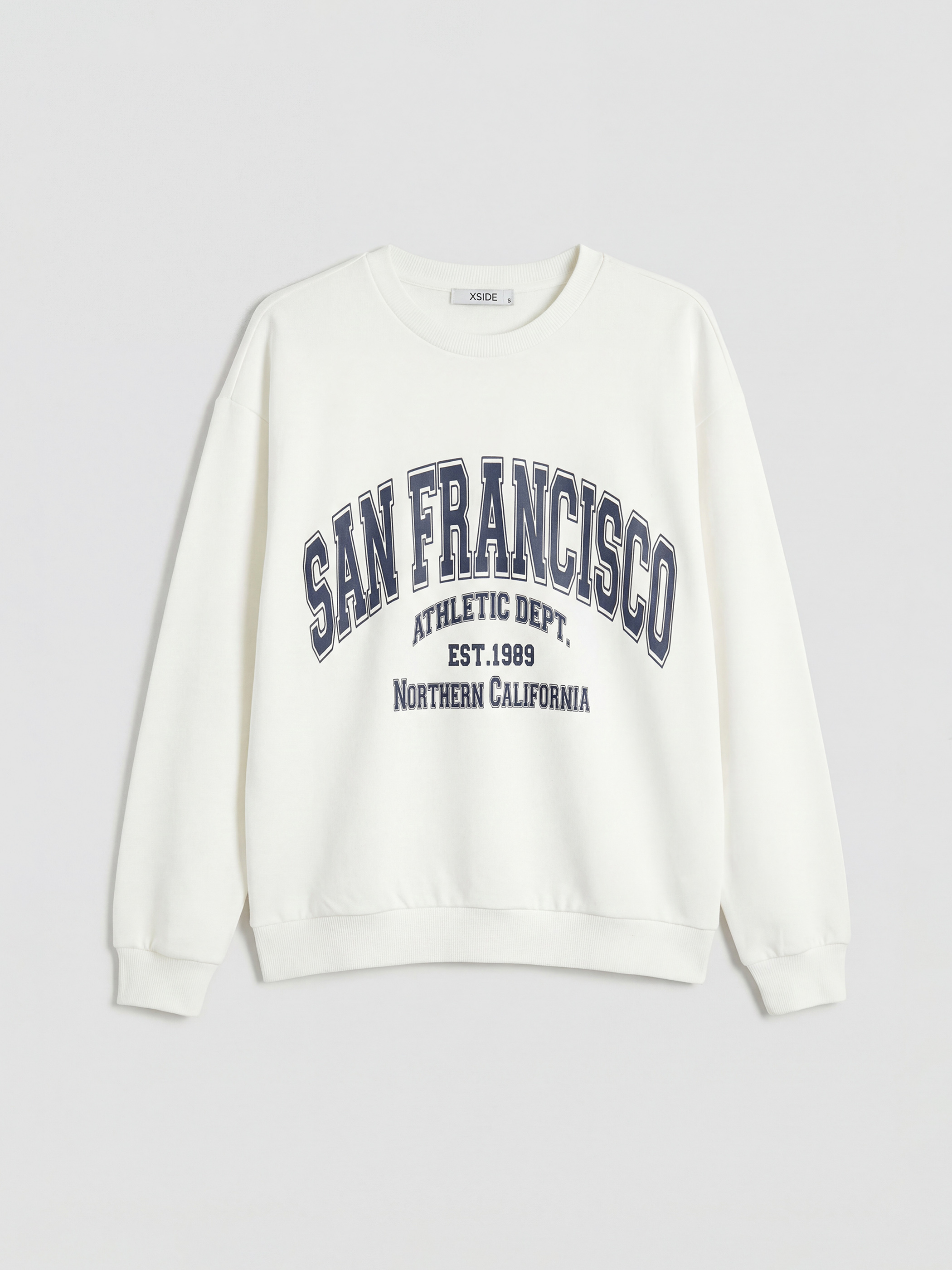 XSIDE San Francisco Baskılı Kadın Kalın Sweatshirt - S6O815Z8-R9J