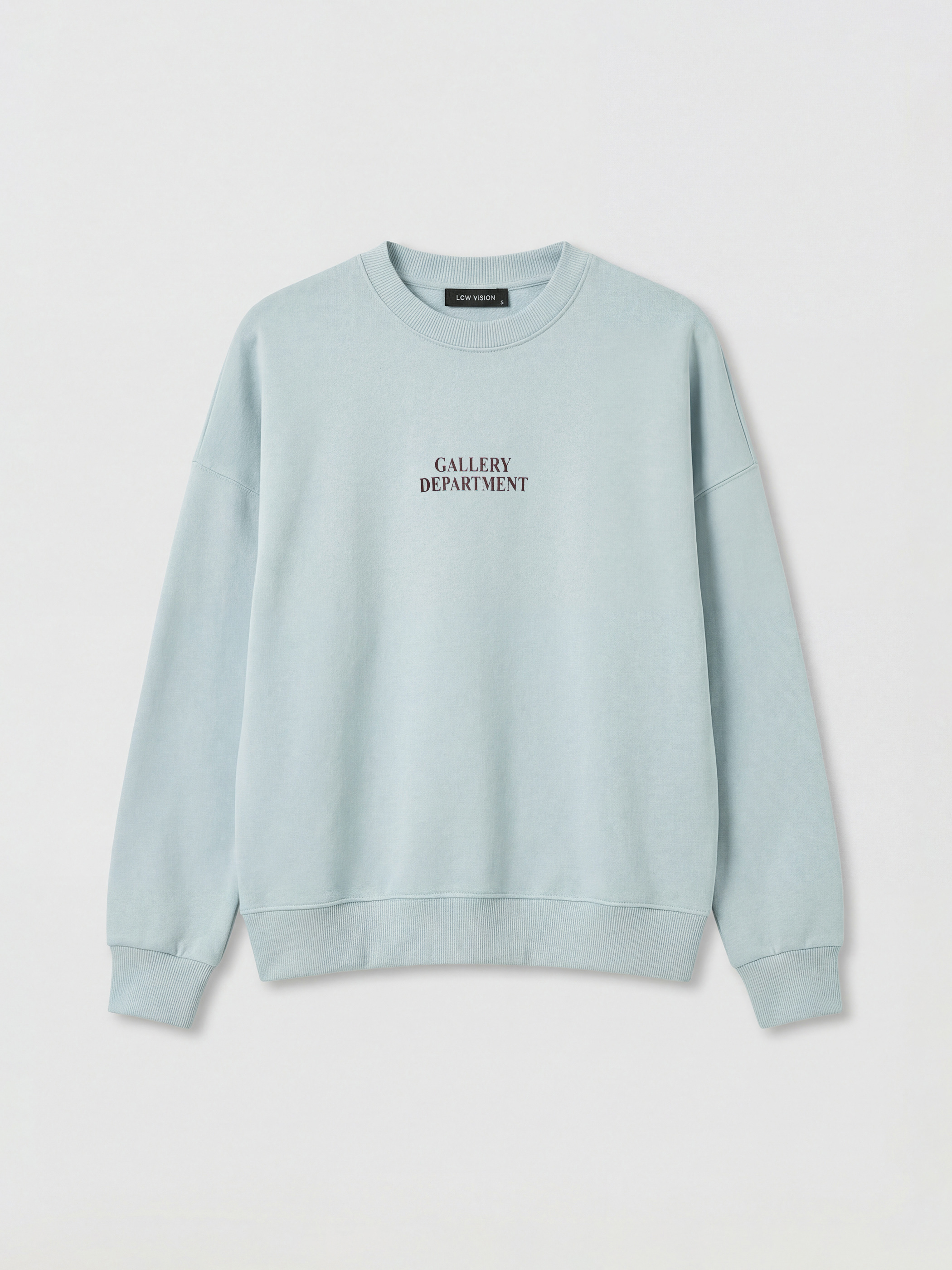 LCW Vision Baskılı Oversize Kadın Sweatshirt - S6O990Z8-G0K