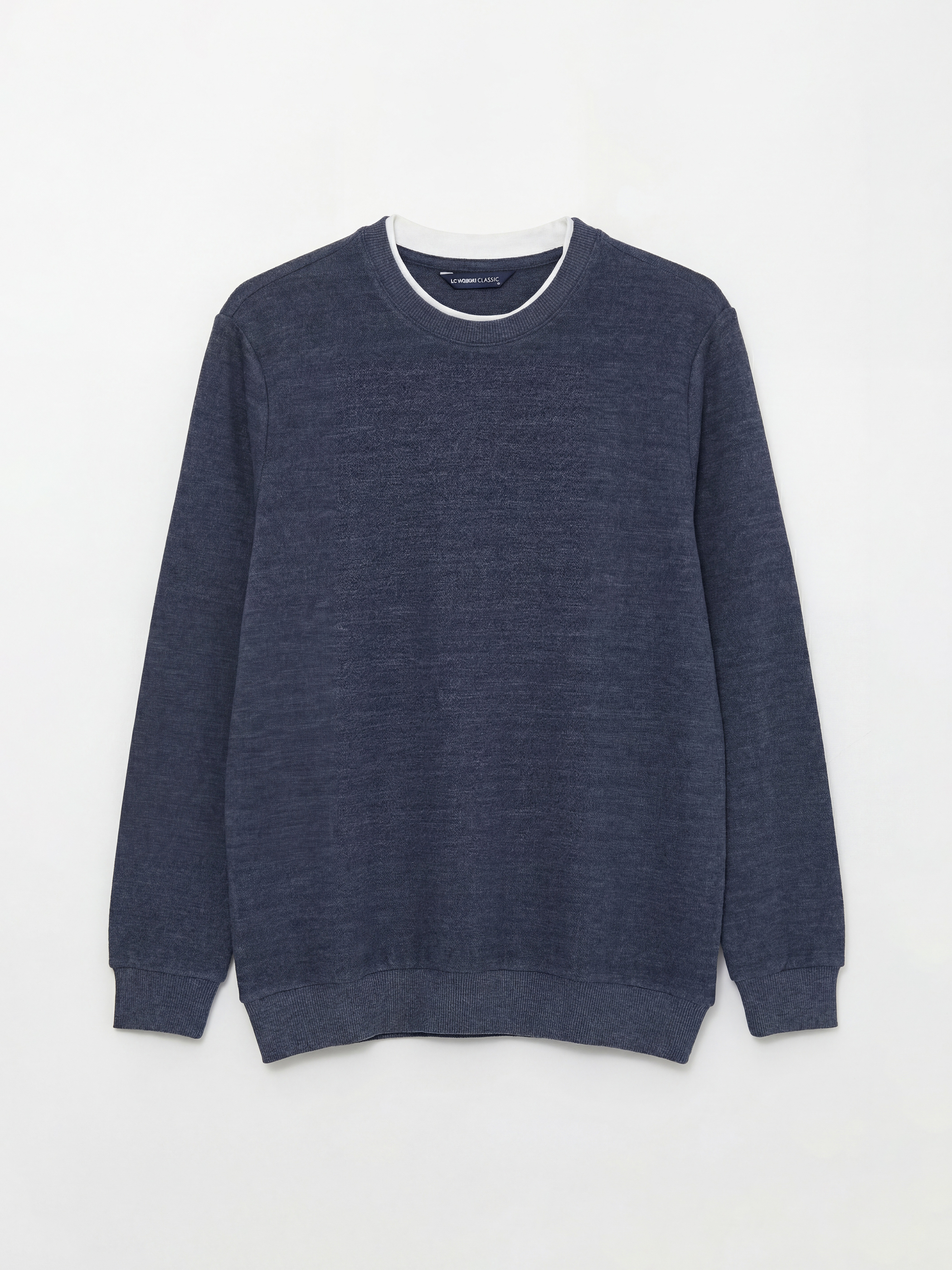 LCWAIKIKI Classic Bisiklet Yaka Erkek Sweatshirt - S6OC77Z8-D5E