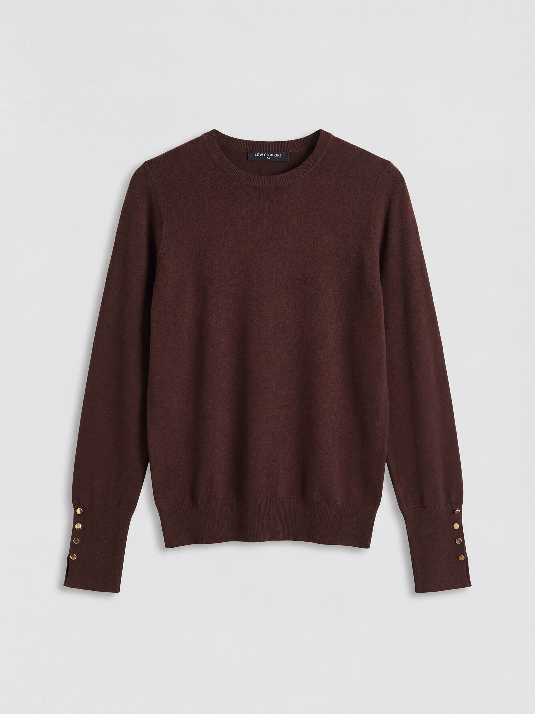 Woman BROWN Sweater-4