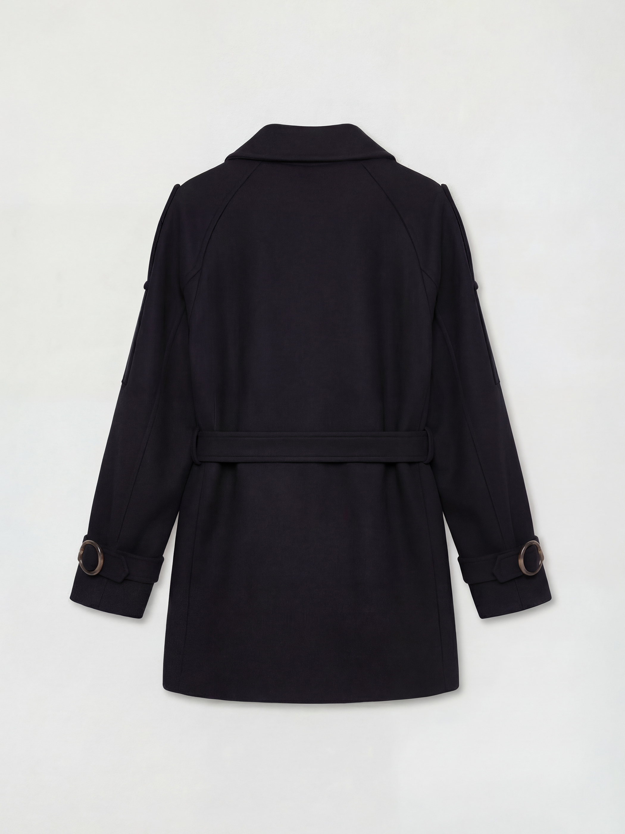 معطف من الصوف المخلوط-1