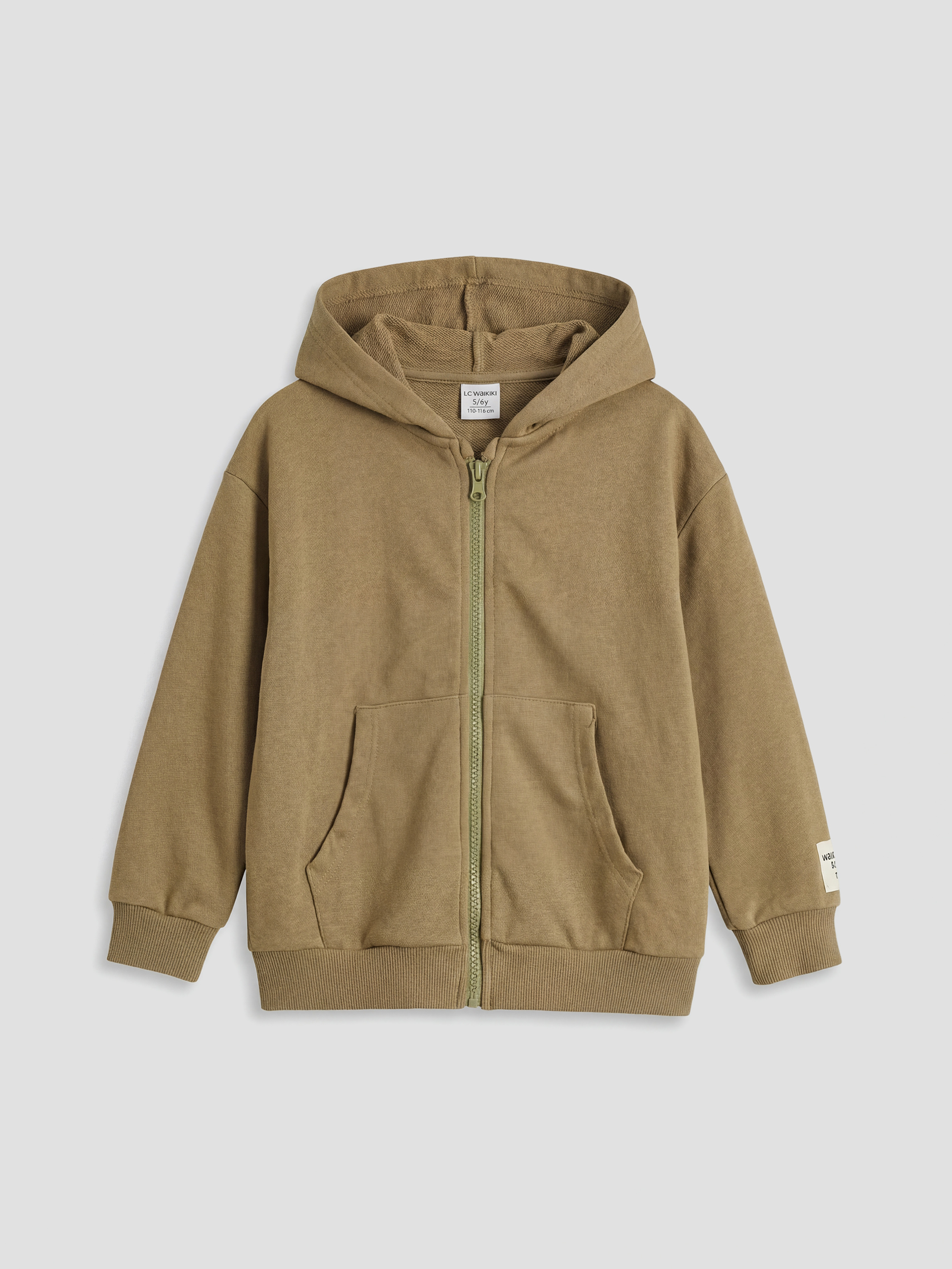 LCW Kids Erkek Çocuk Fermuarlı Sweatshirt - S6OJ47Z1-GVK