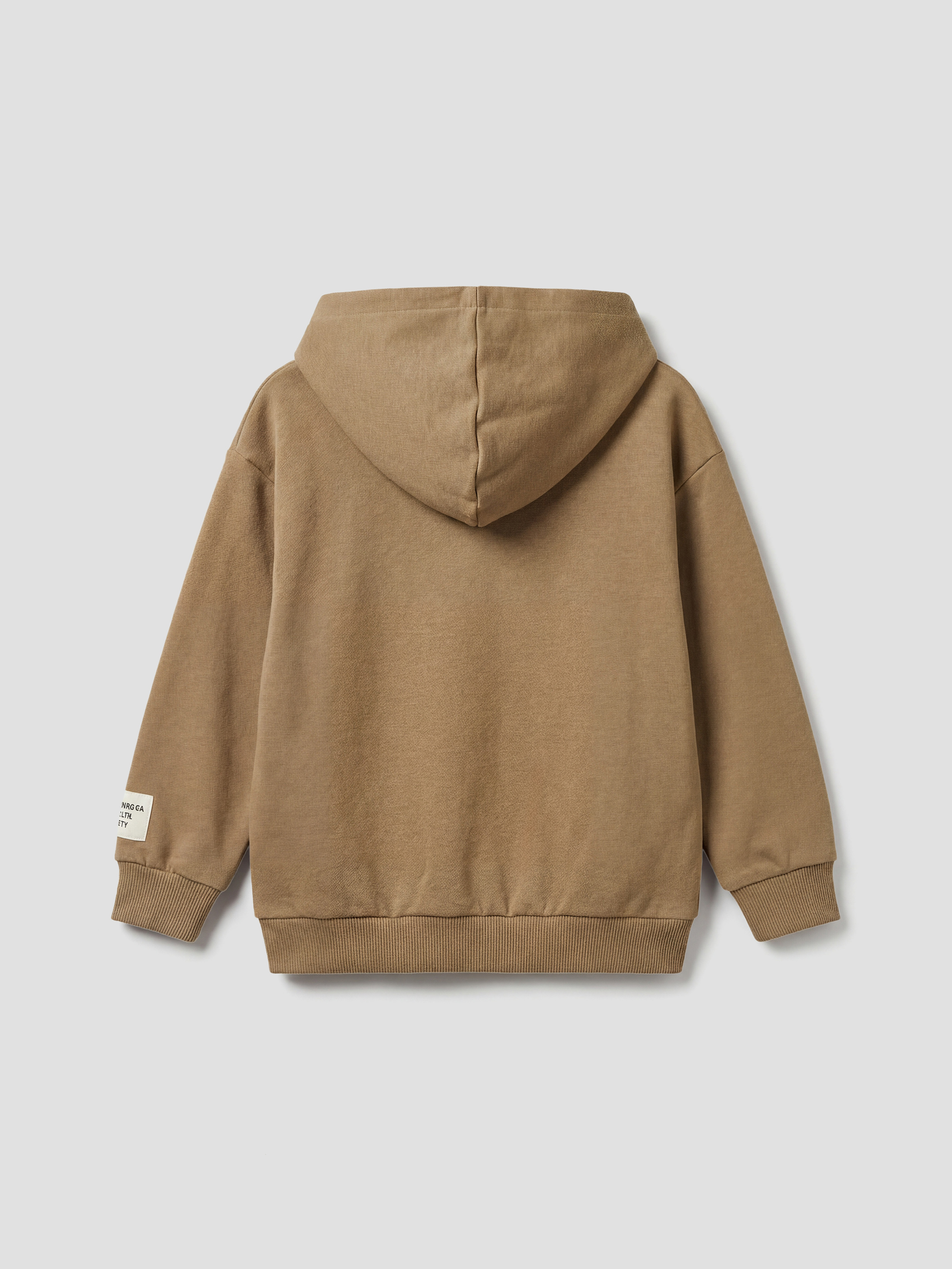 Haki Erkek Çocuk Fermuarlı Sweatshirt-1