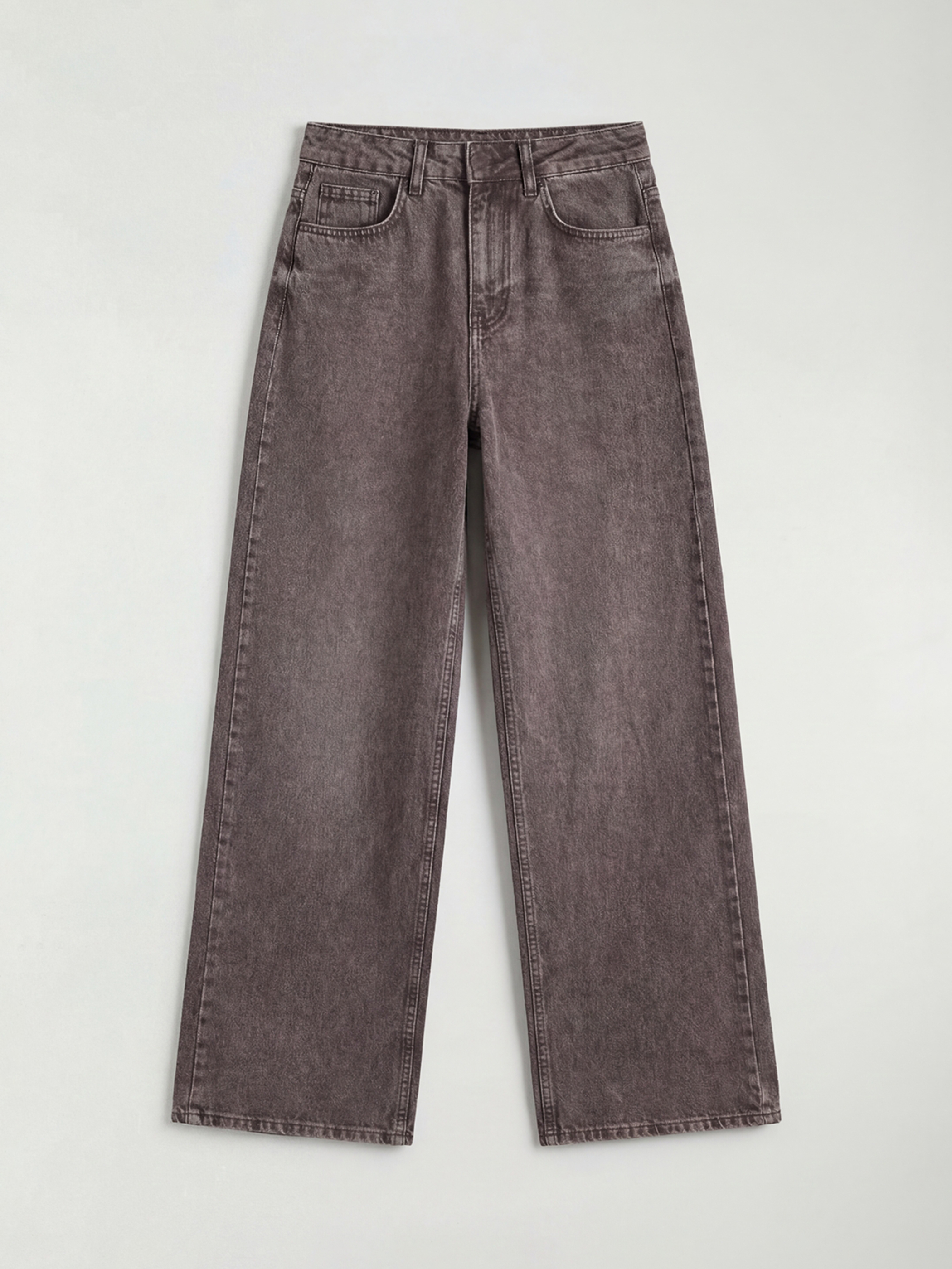 LCW Jeans Yüksek Bel Wideleg Kadın Jean Pantolon - S6OM67Z8-HDT