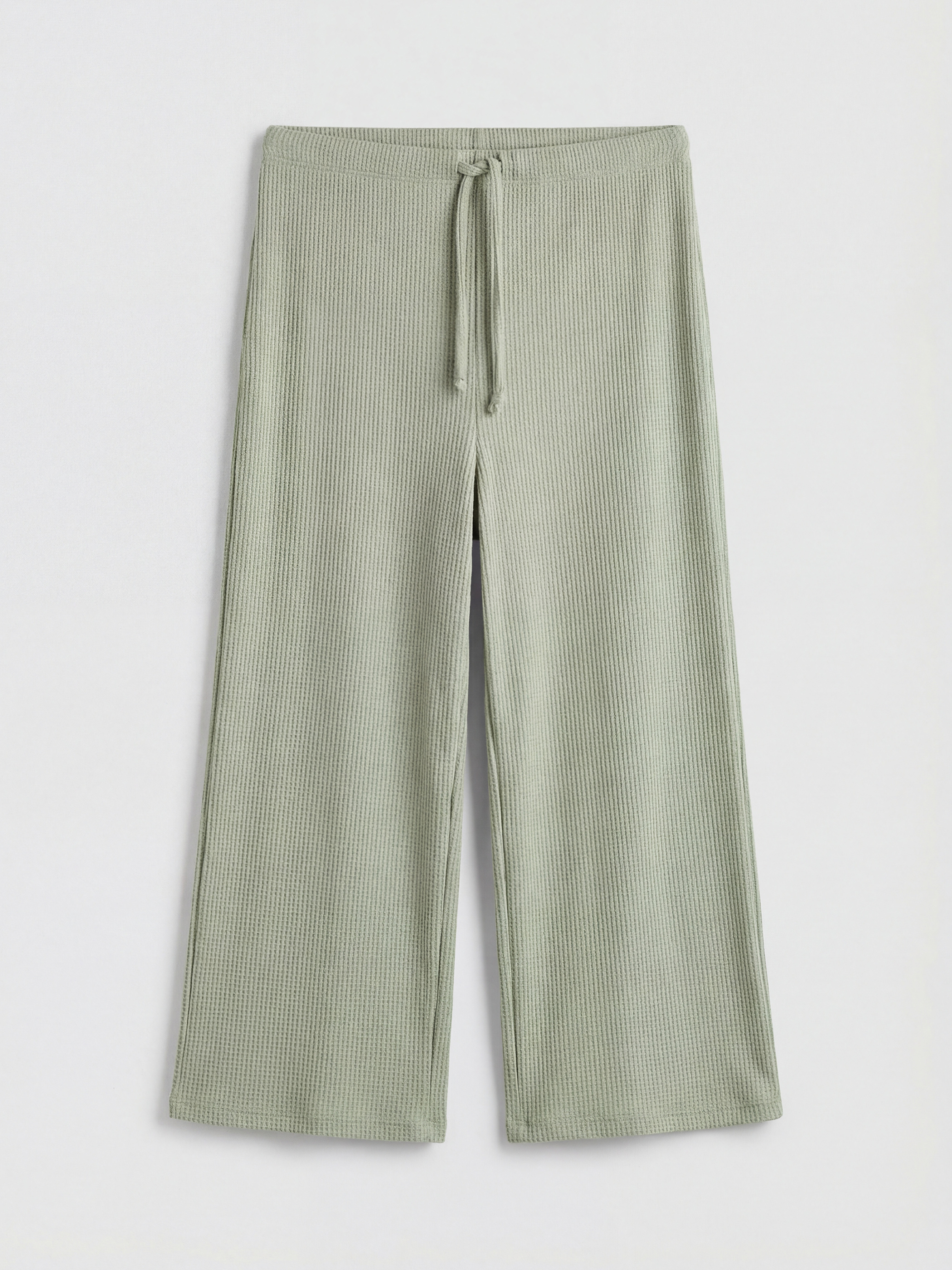 LCW DREAM Beli Lastikli Geniş Paça Dokulu Kadın Pijama Altı - S6A198Z8-929