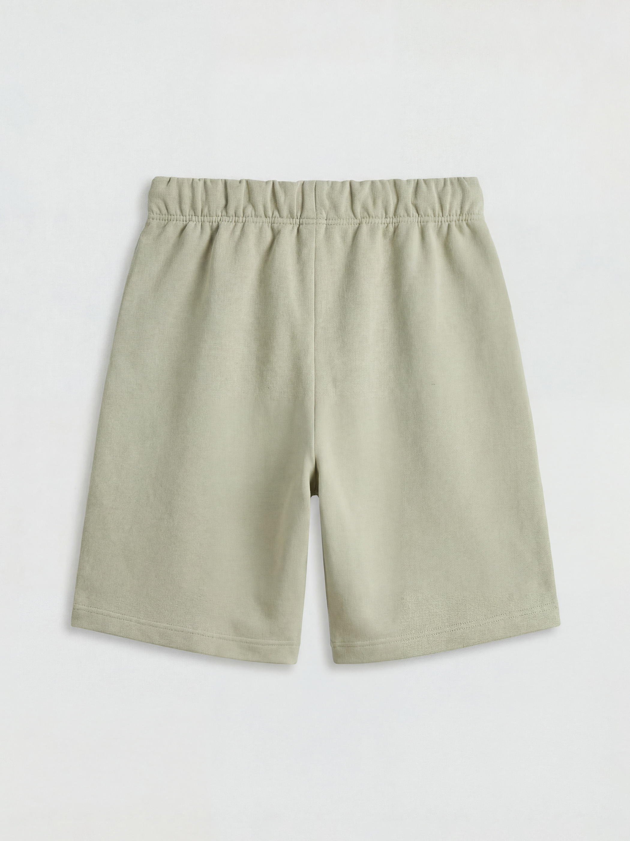 Yeşil Beli Bağlama Detaylı Erkek Çocuk Şort-1