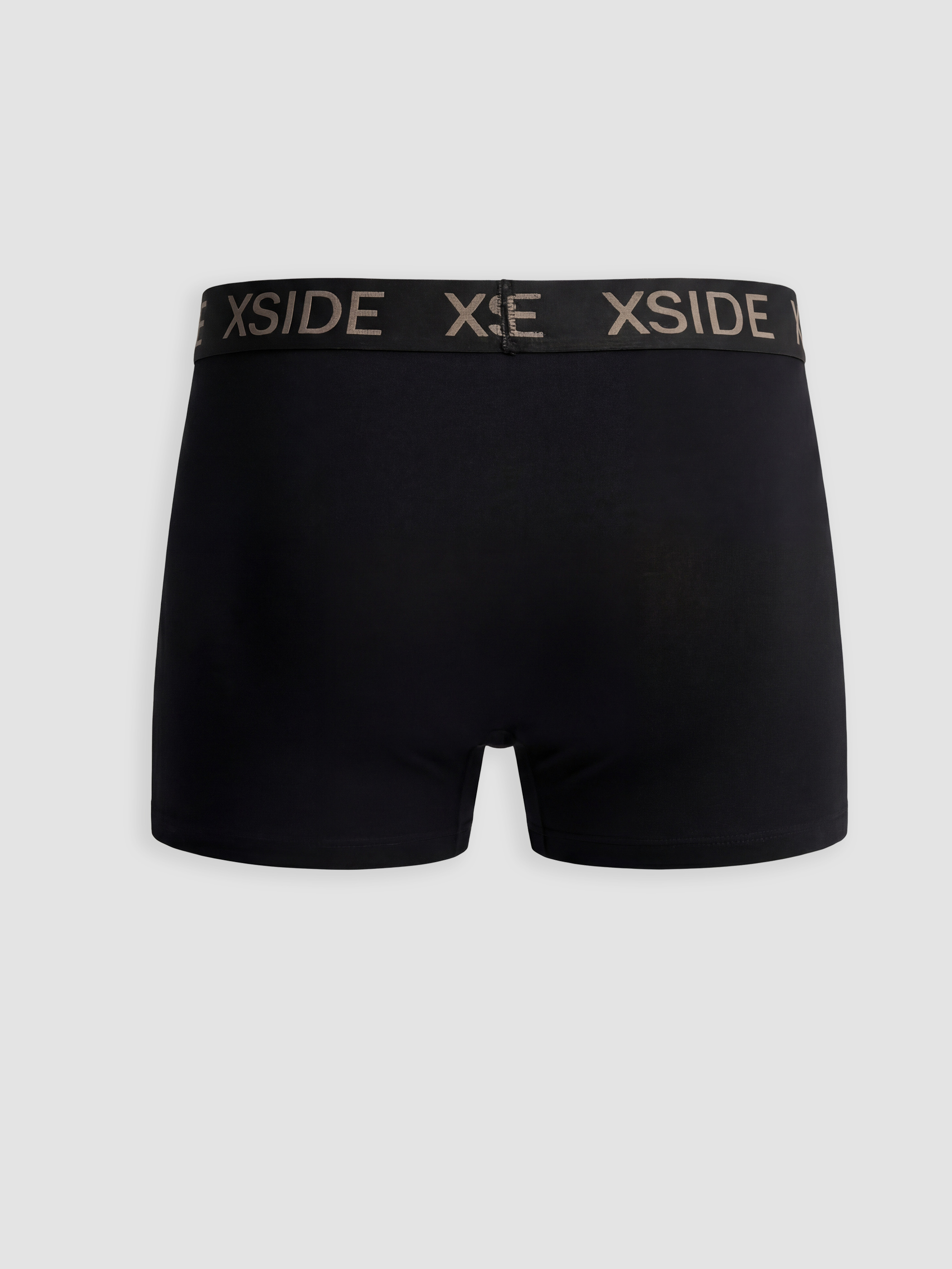 Siyah Standart Kalıp Pamuklu Esnek Erkek Boxer 5'li-6