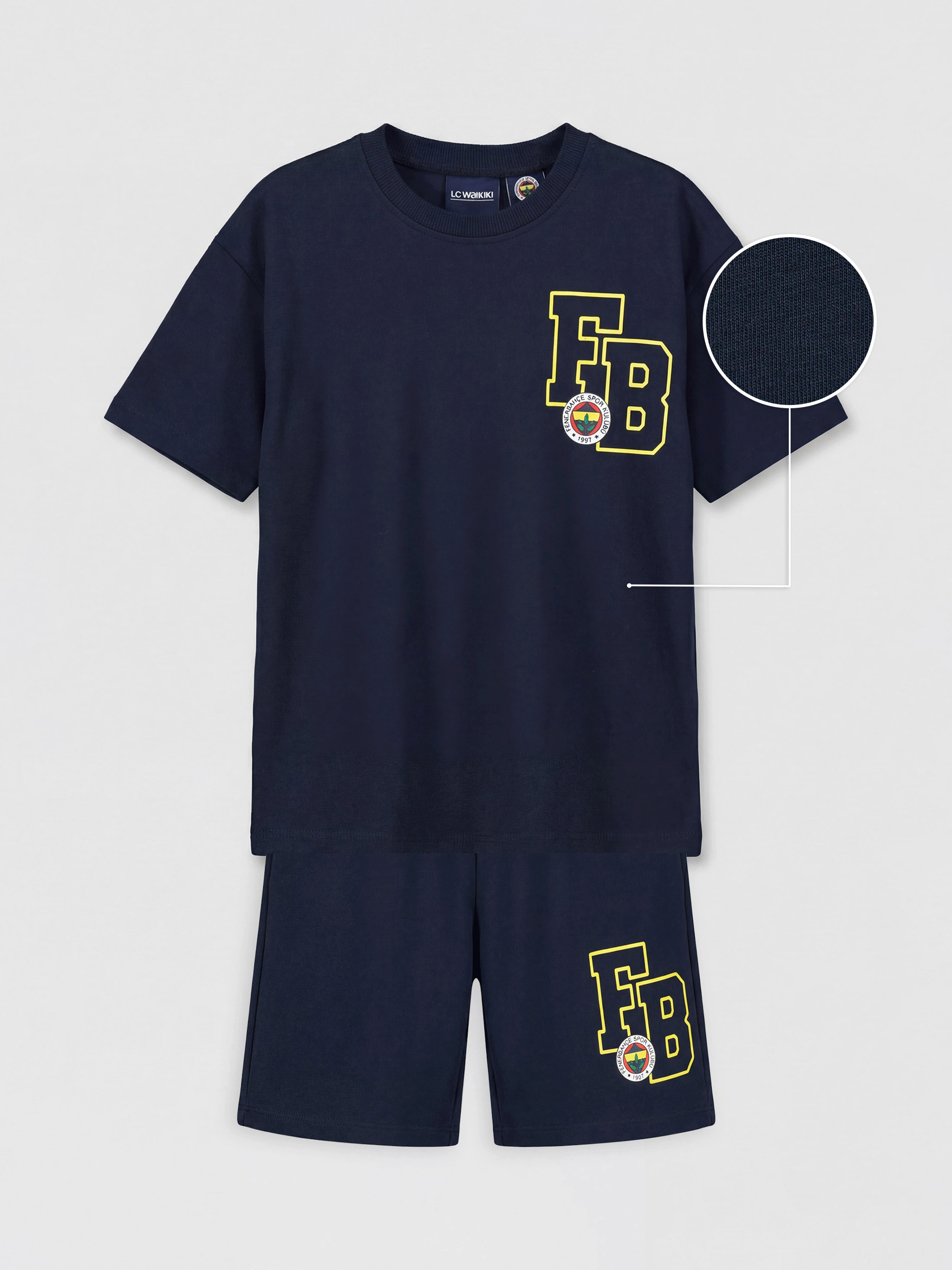 LCW Kids Fenerbahçe Baskılı Erkek Çocuk Takım