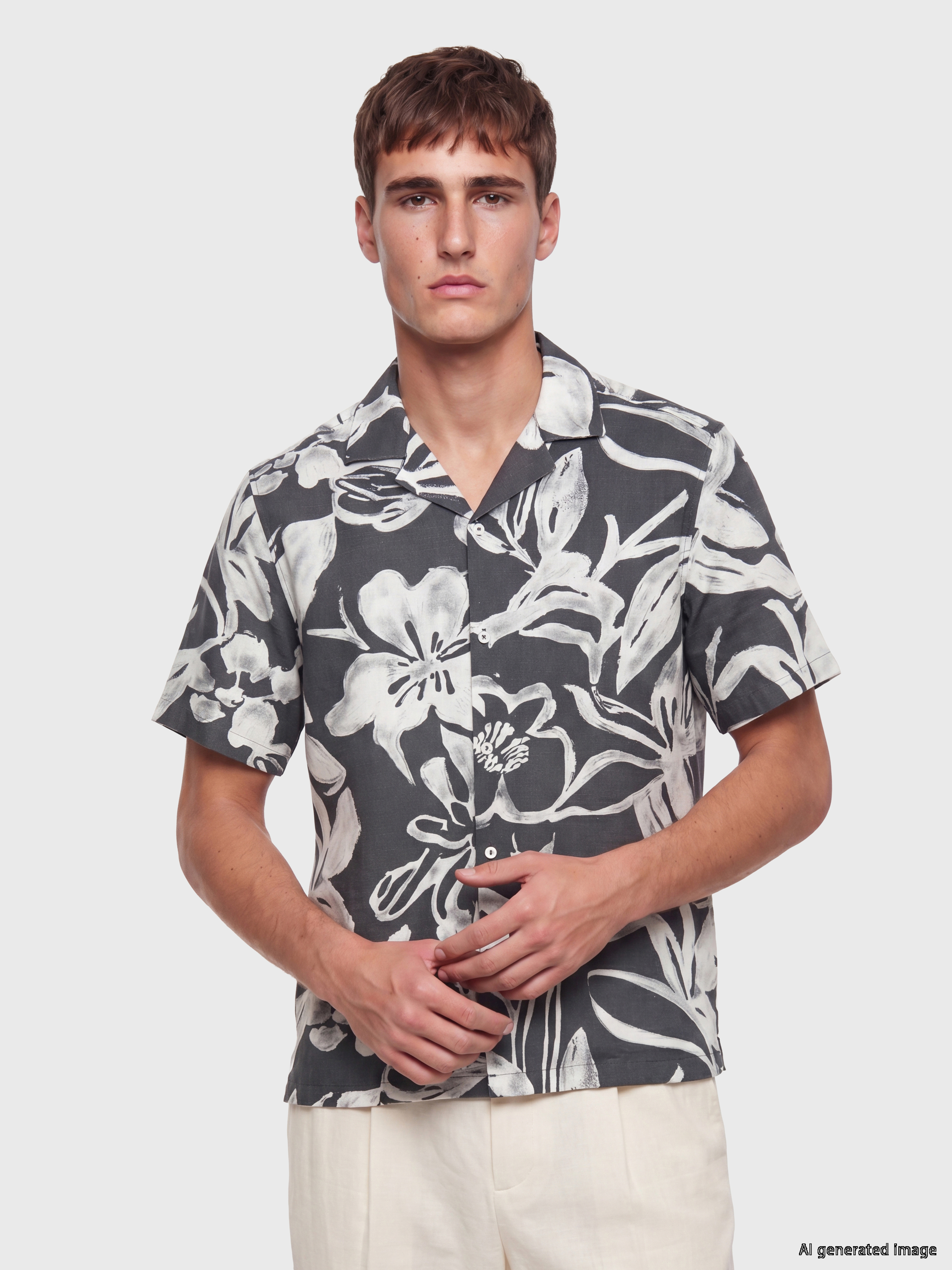 LCW Vision Regular Fit Desenli Erkek Gömlek