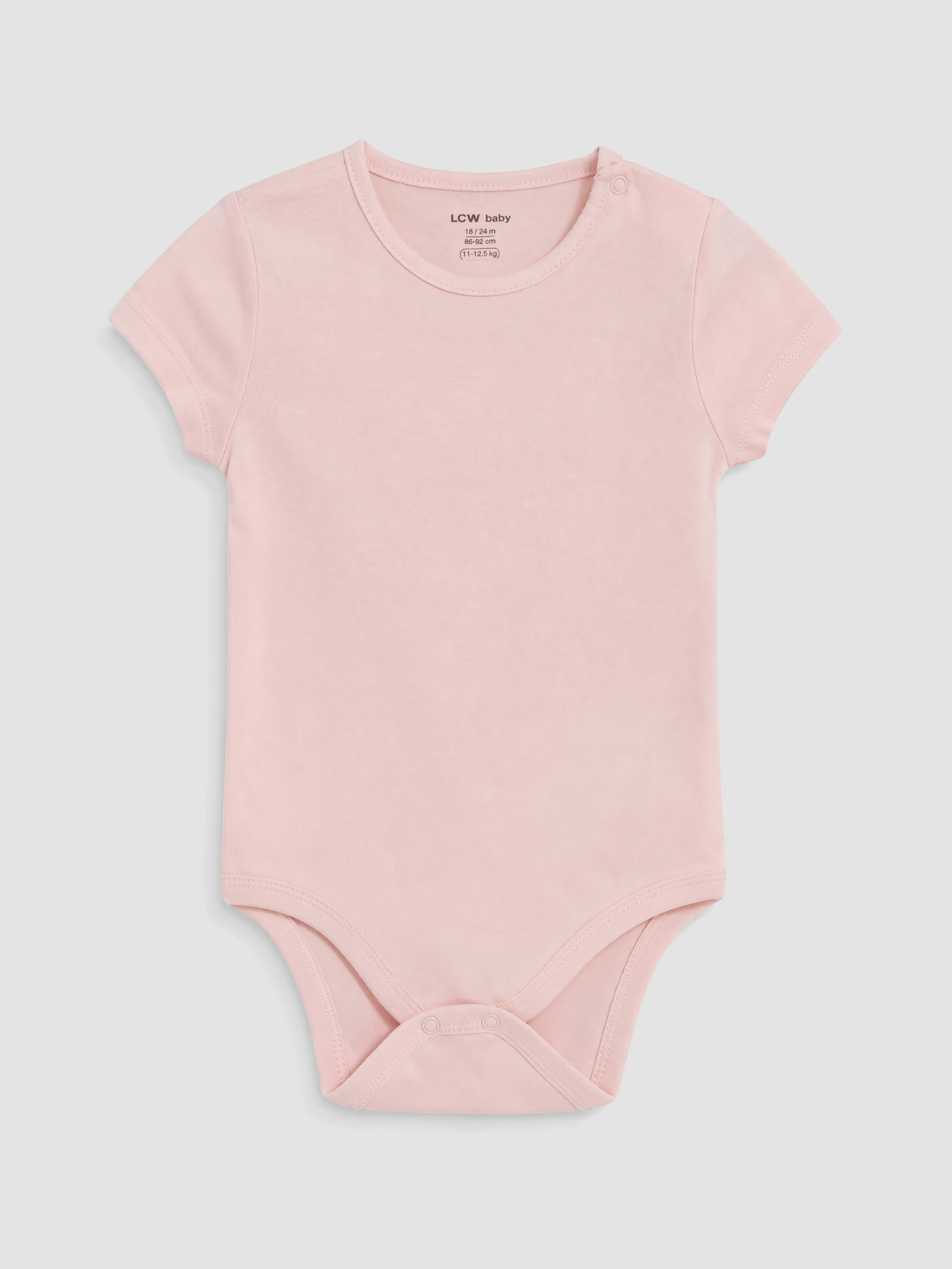 Pembe Bisiklet Yaka Kız Bebek Zıbın