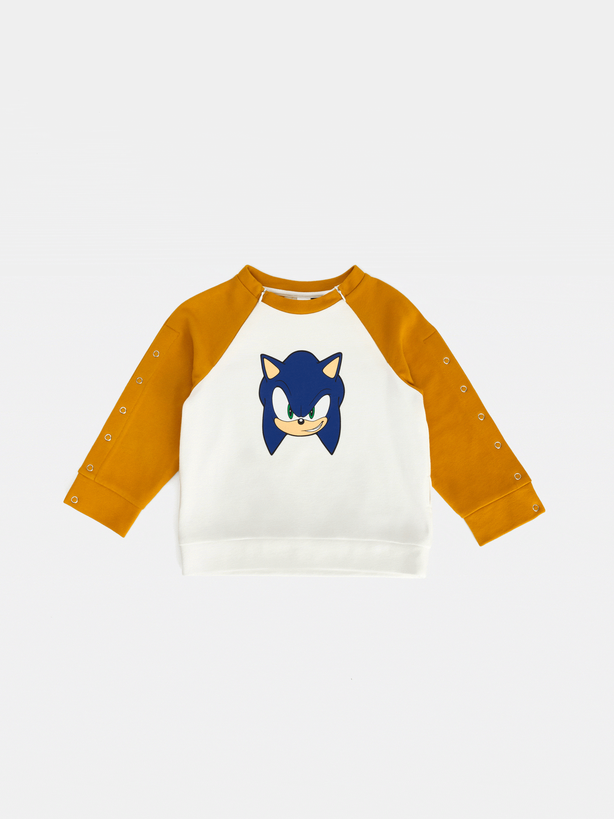 LCW Limitless Sonic Printed Easy Wearable Girls' Sweatshirt