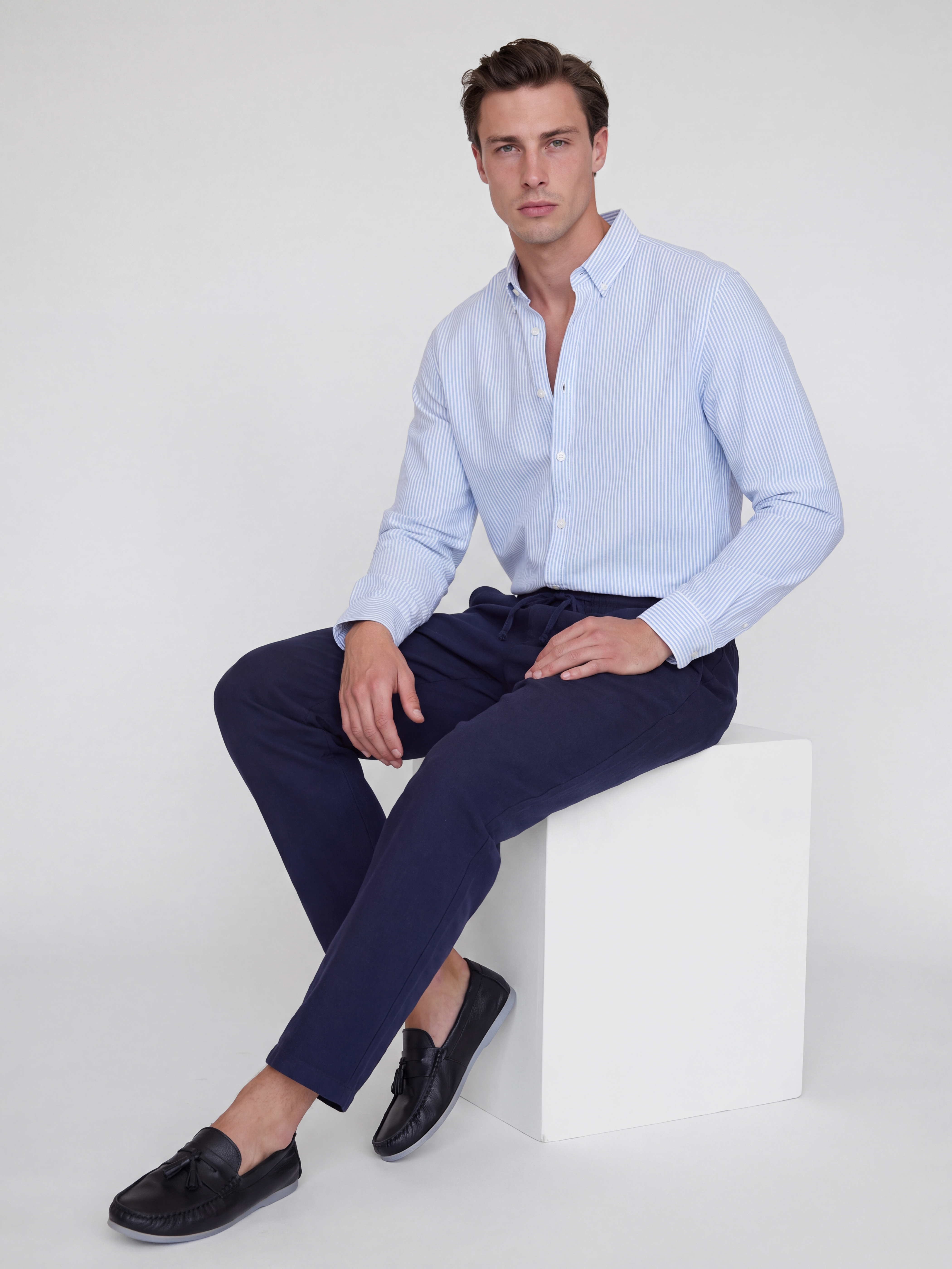 LCW ECO Relax Fit Erkek Poplin Pantolon