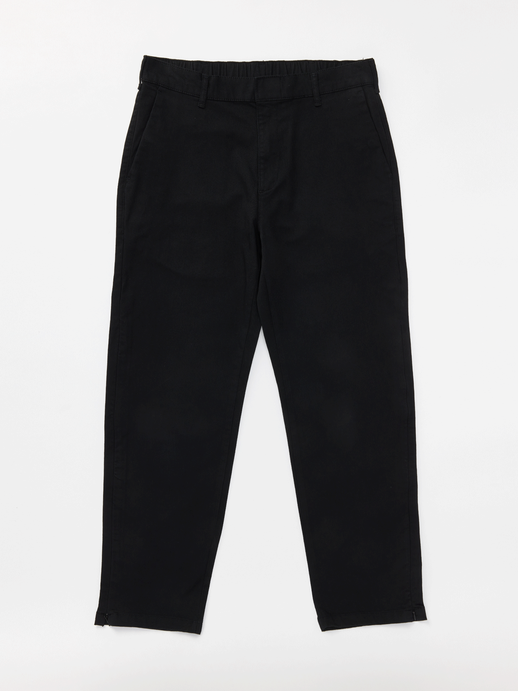 Siyah Regular Fit Erkek Chino Pantolon