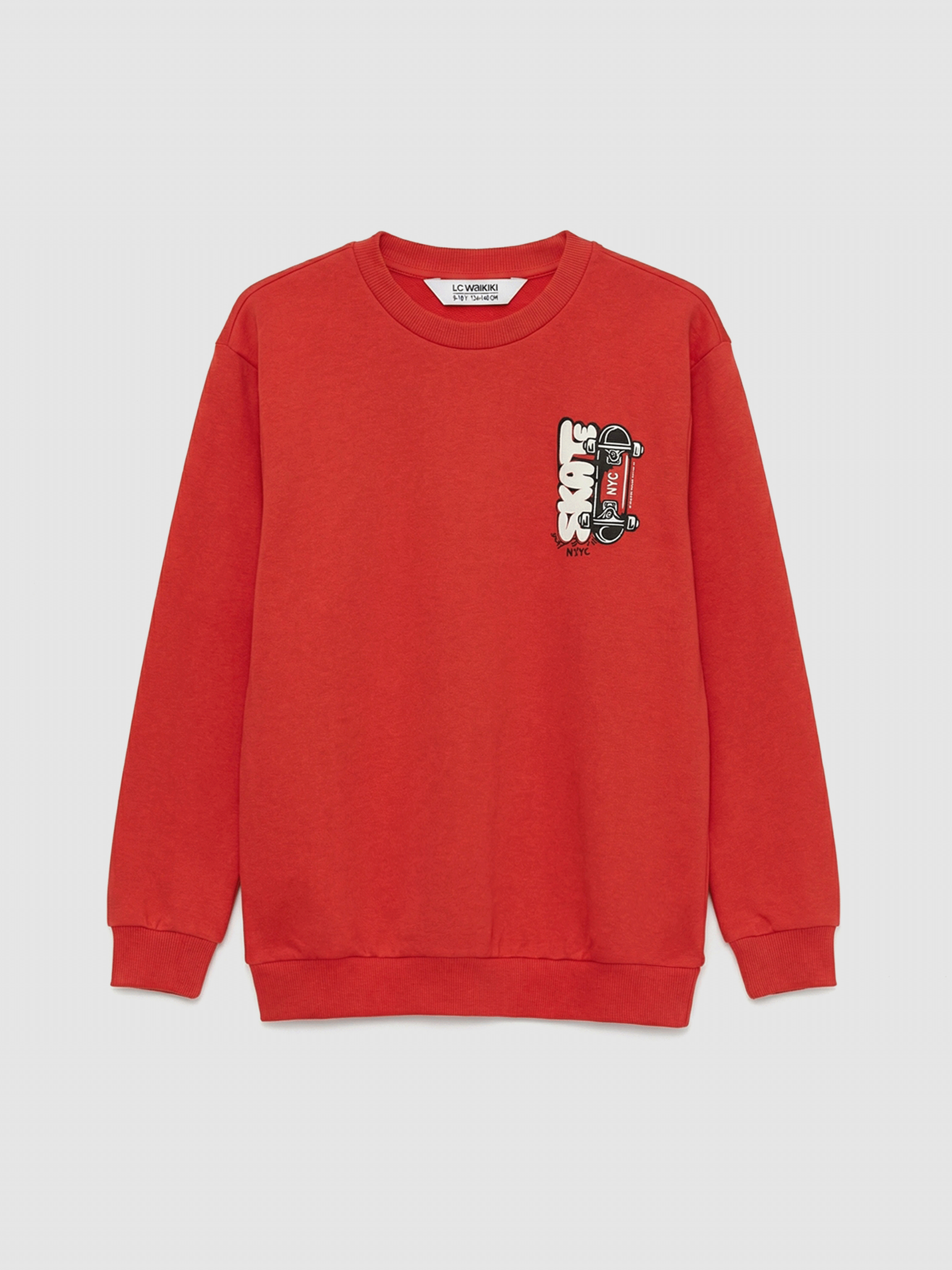 LCW Kids Boy RED Sweatshirt - W61131Z4-1AW