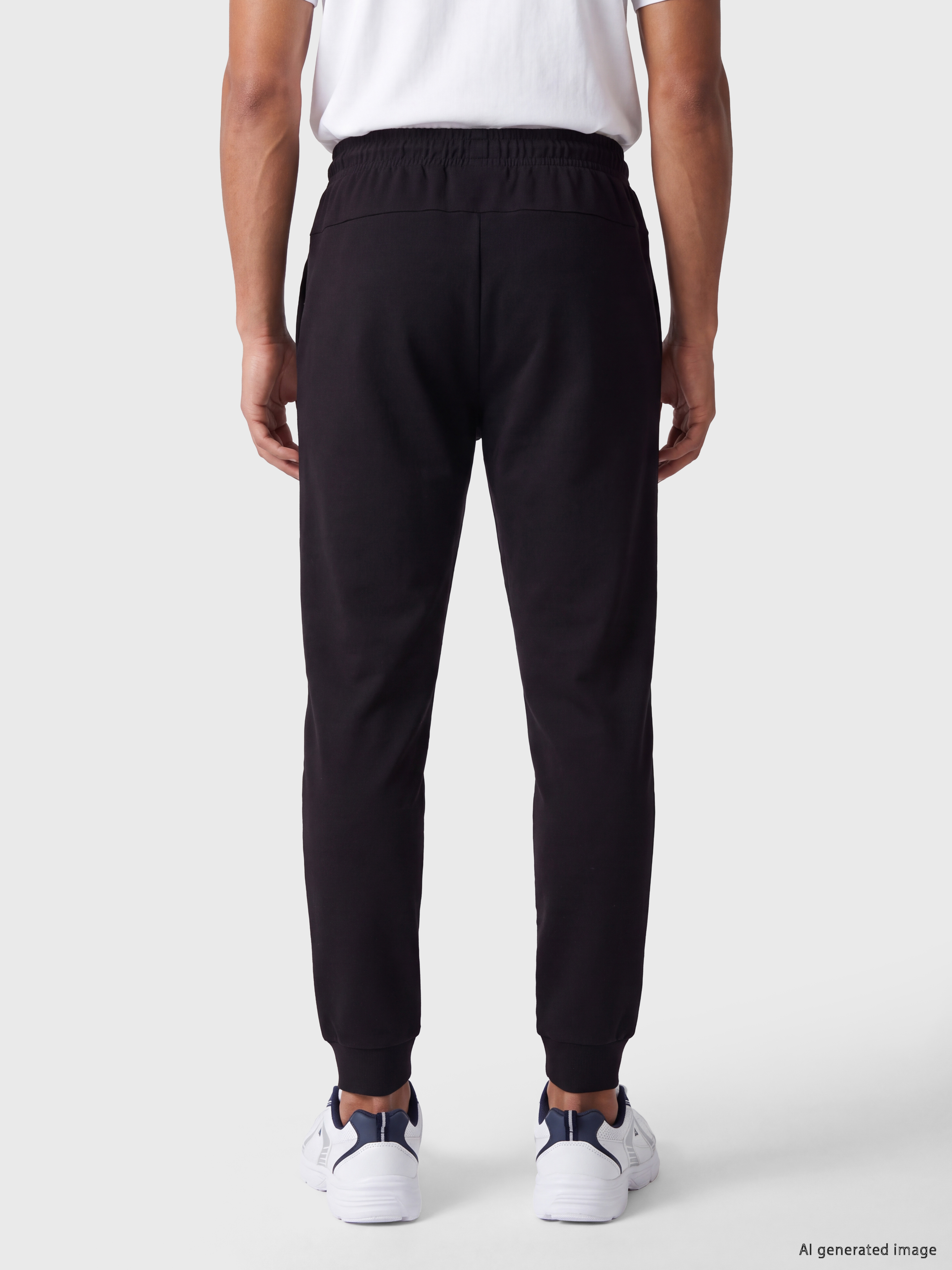 Pantaloni De Trening Jogger Bărbați Croială Regular-3