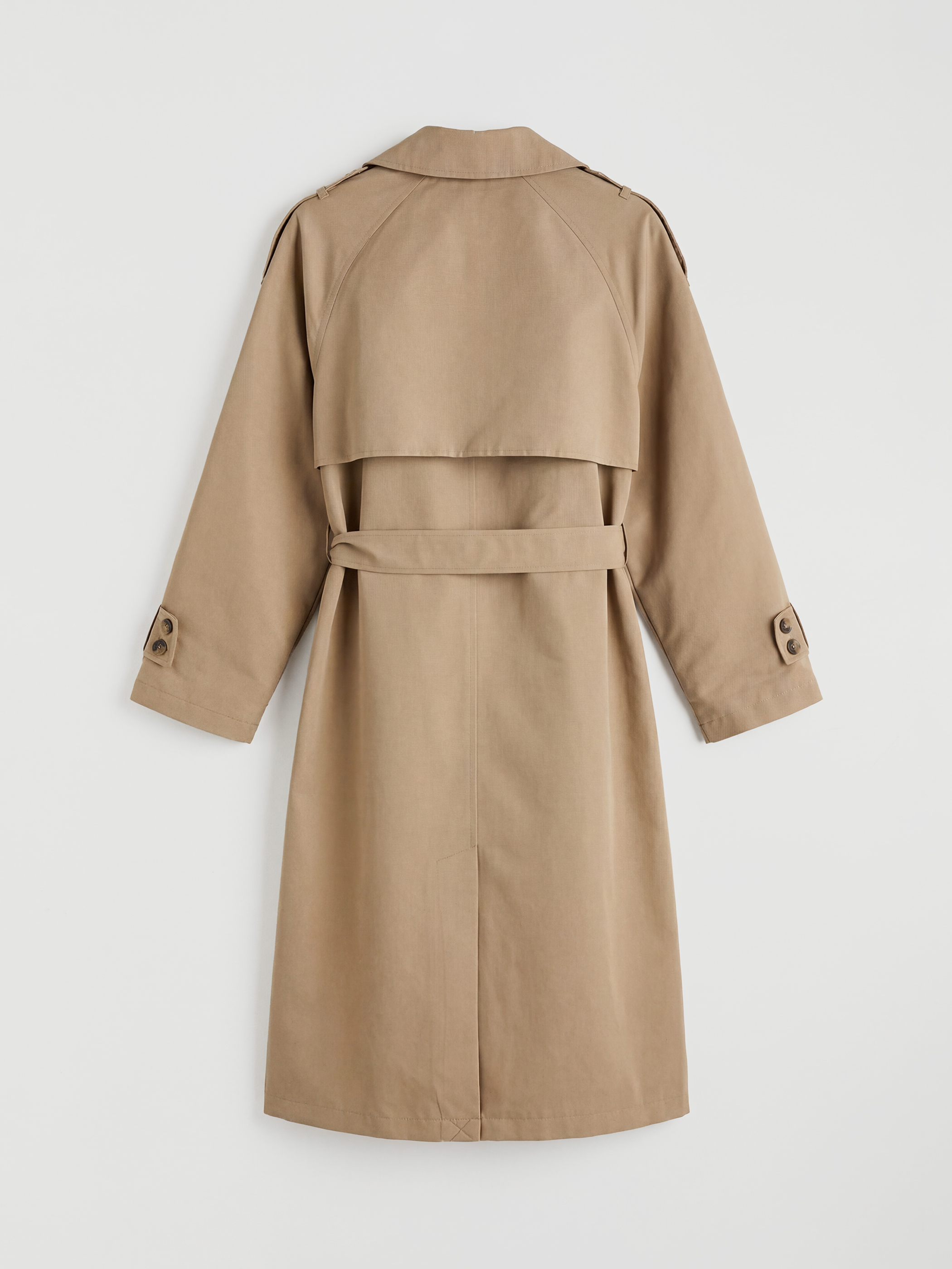 Trenchcoat aus Gabardine mit Gürtel für Damen-5