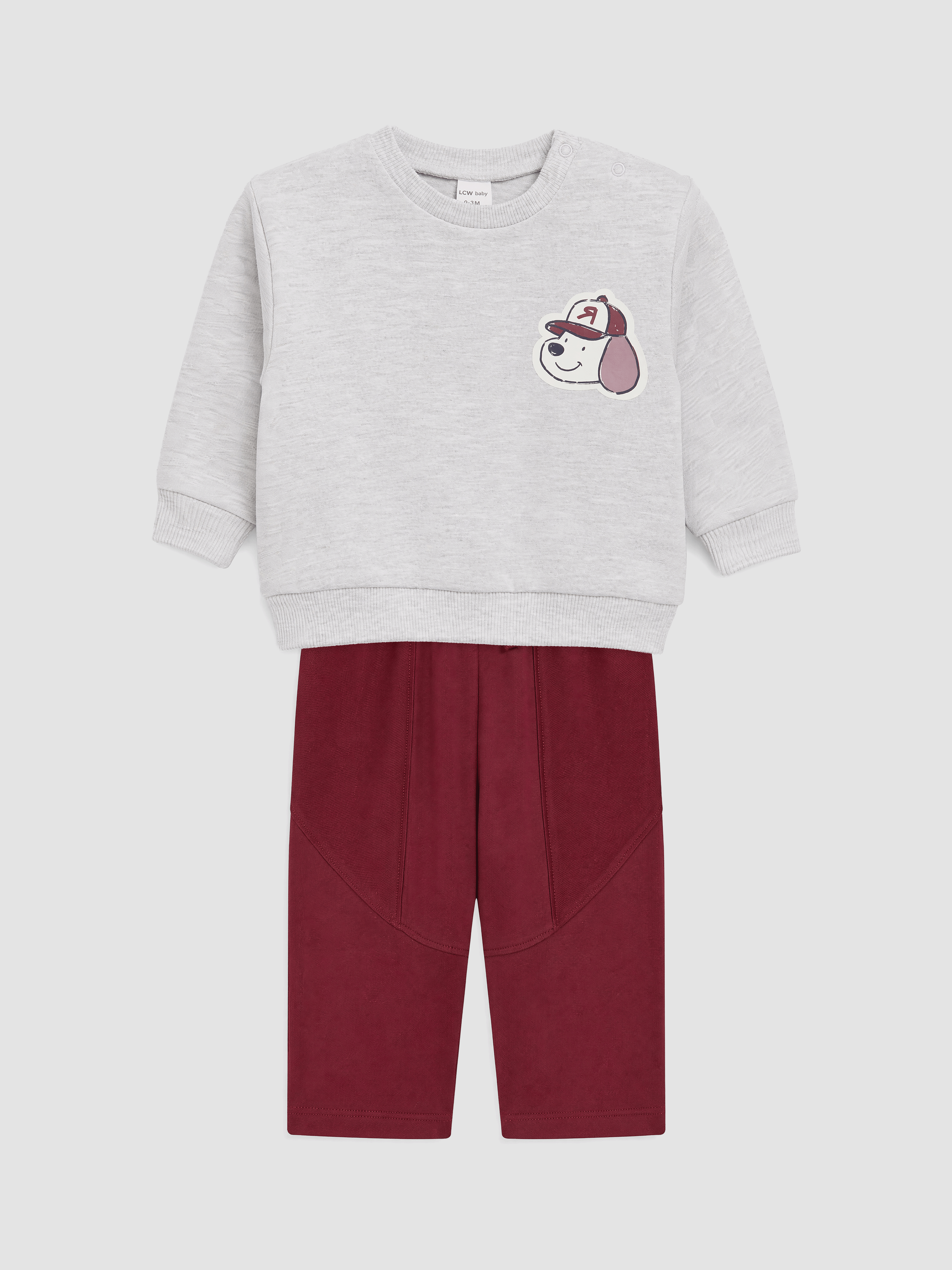 LCW baby Baskılı Erkek Bebek Takım