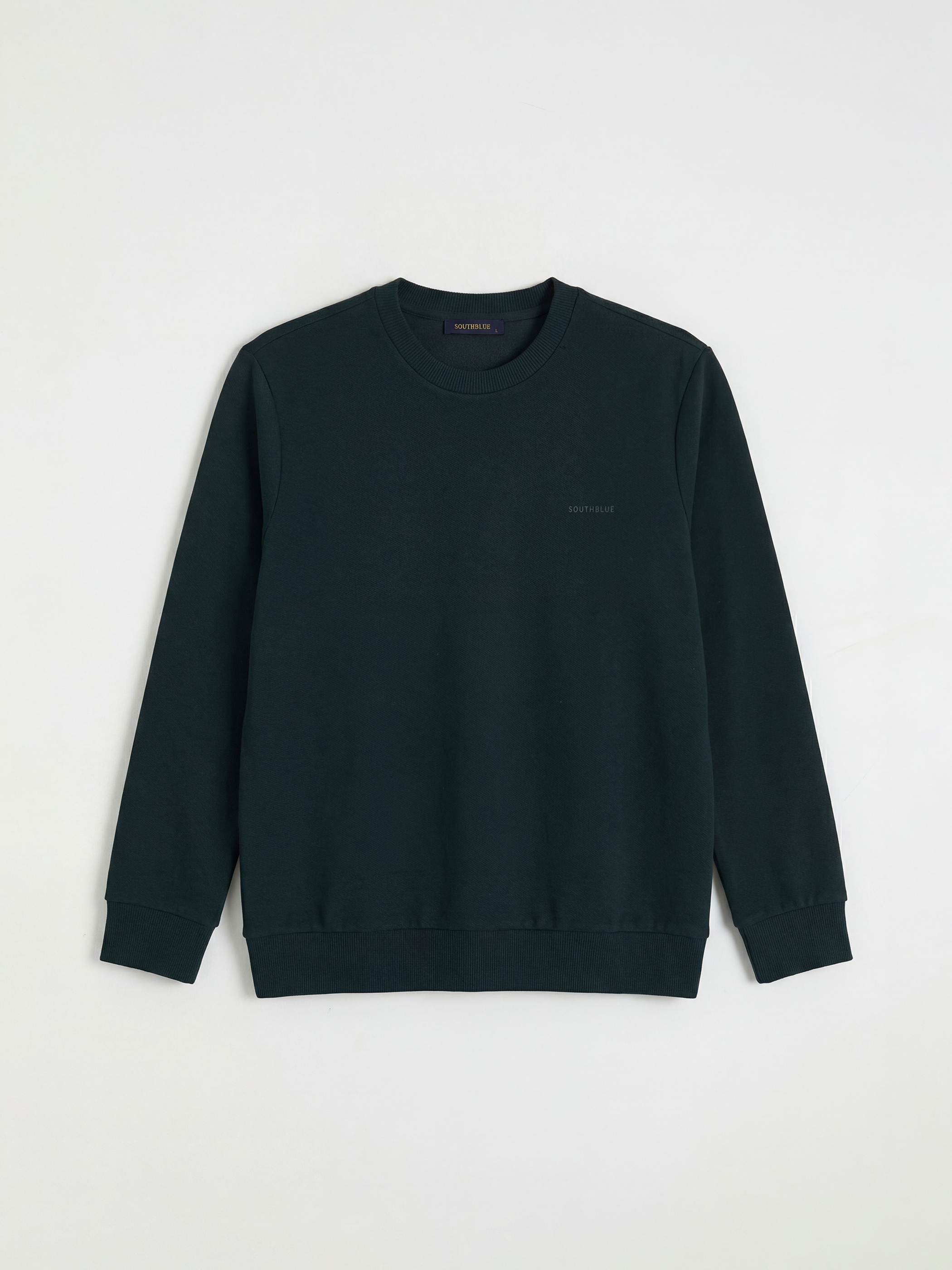 SOUTHBLUE Bisiklet Yaka Nakışlı Erkek Sweatshirt - W67416Z8-RFH
