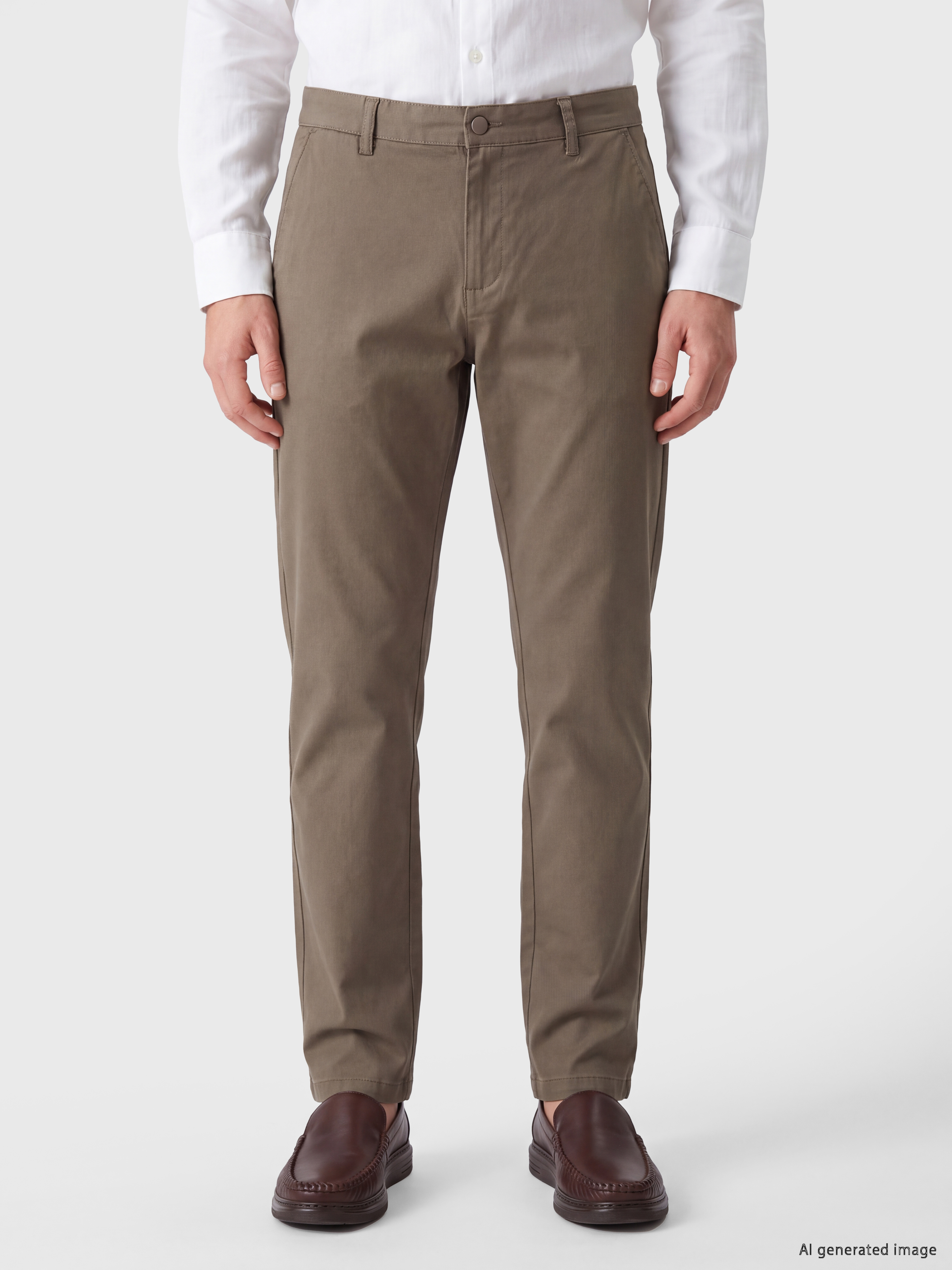 Man Brown Trousers-1