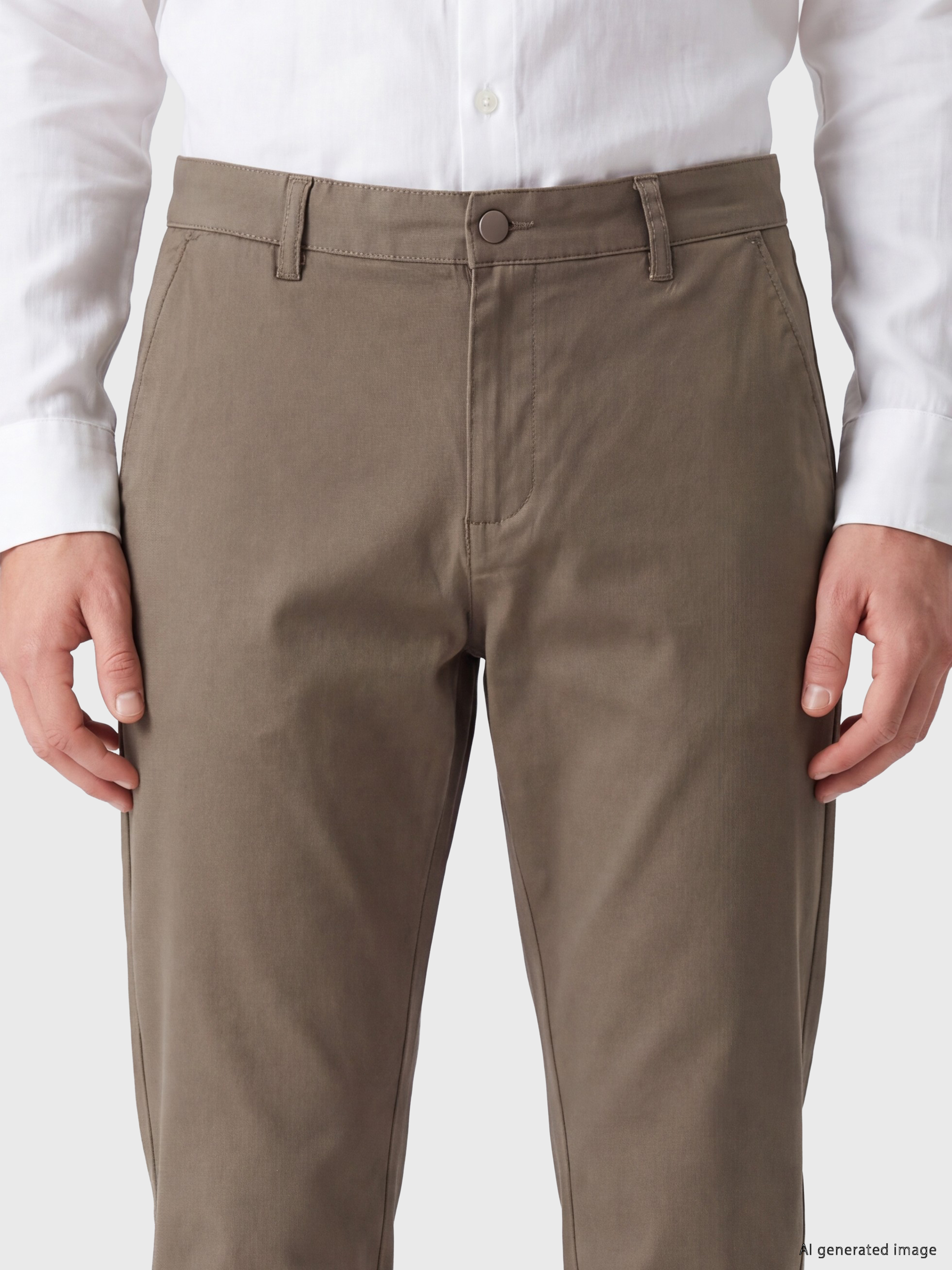 Man Brown Trousers-2