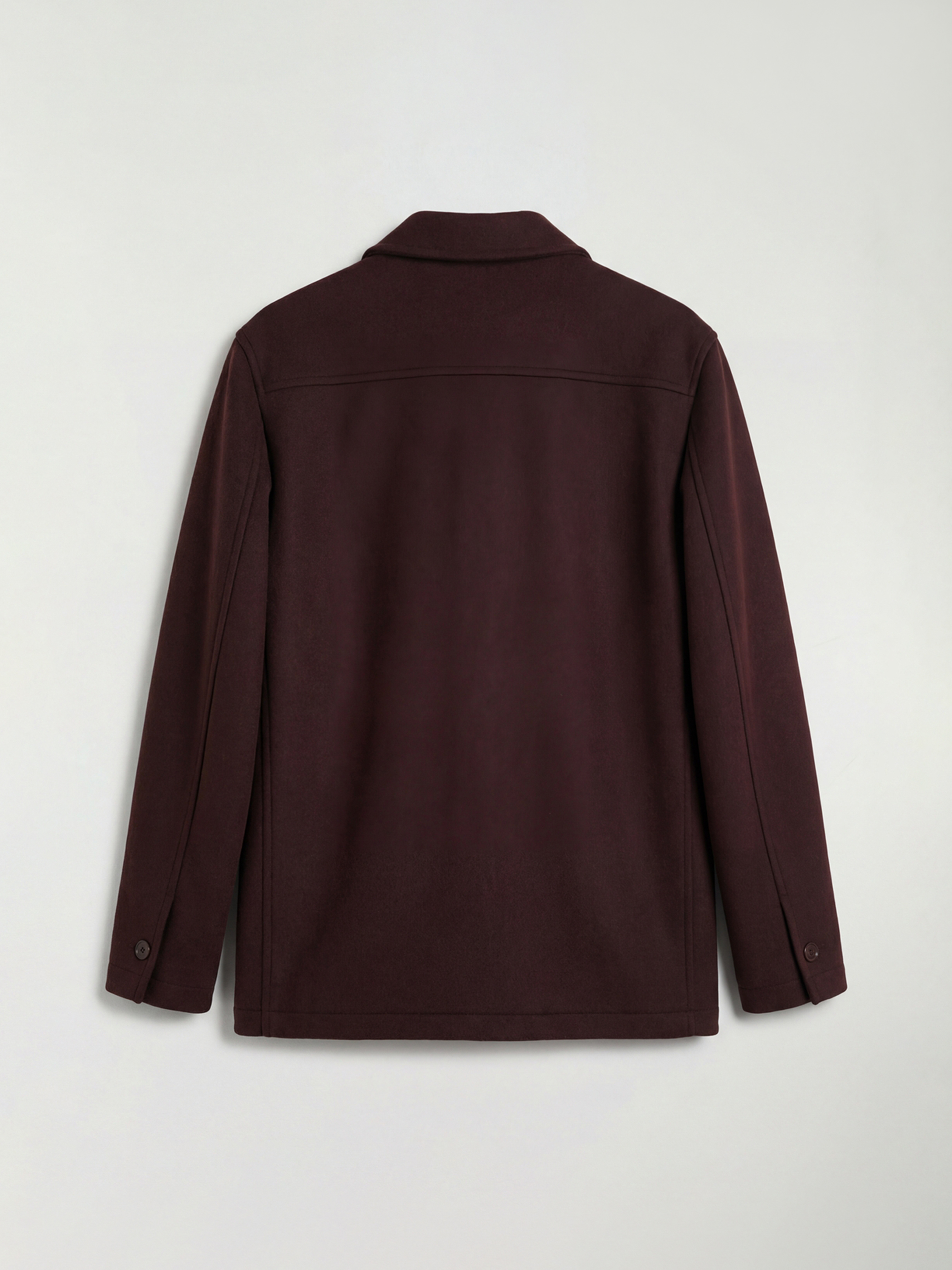 Mürdüm Regular Fit Yün Karışımlı Erkek Mont-4