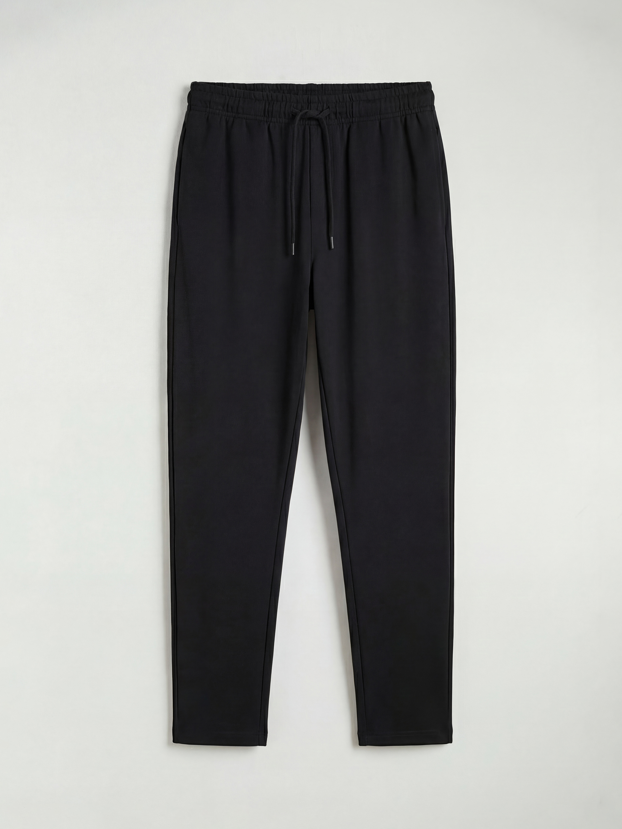 Siyah Standart Kalıp Erkek Jogger Eşofman Altı-4