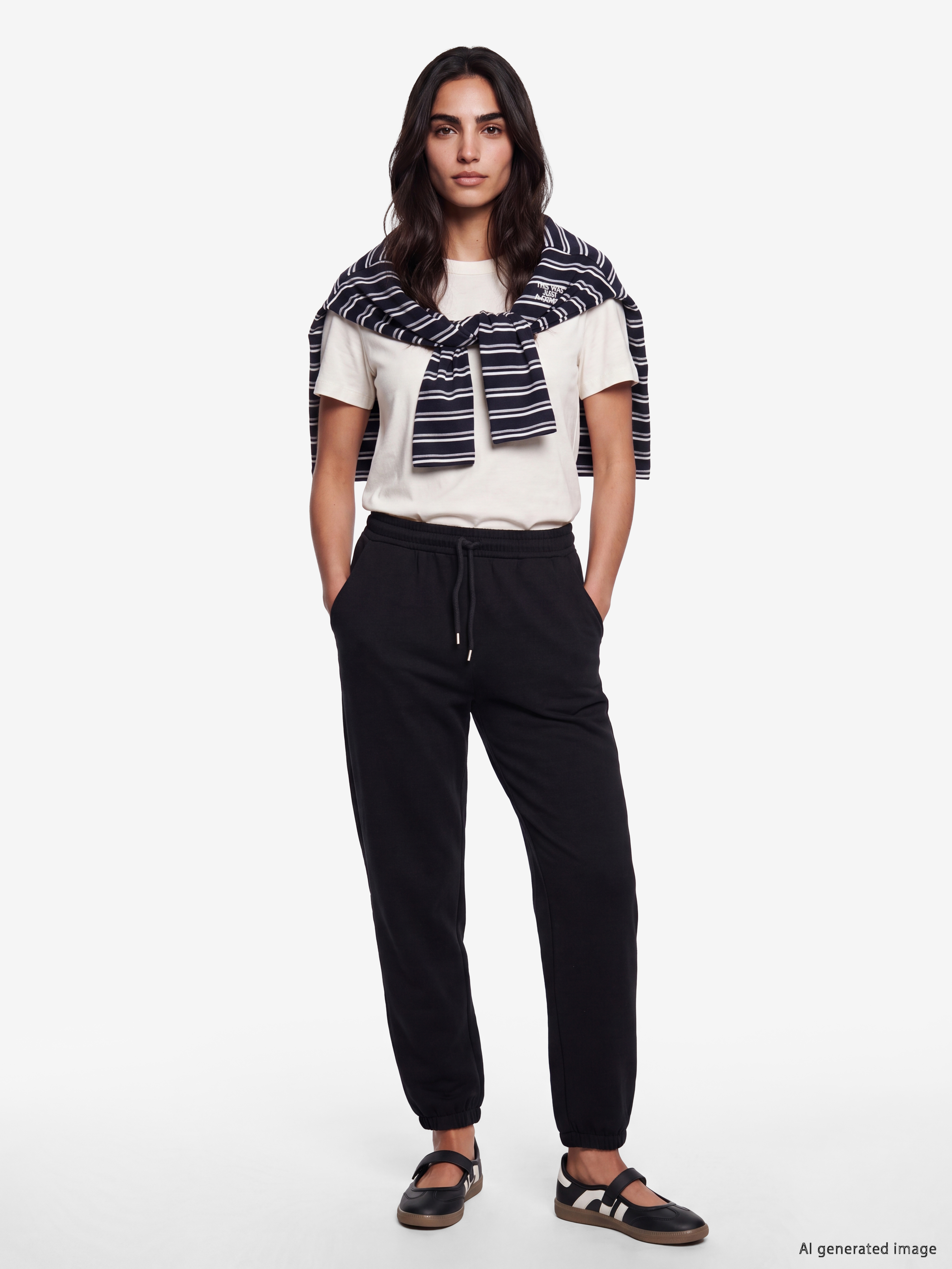 LCW EVERYDAY Pantalon de survêtement jogger femme toucher doux