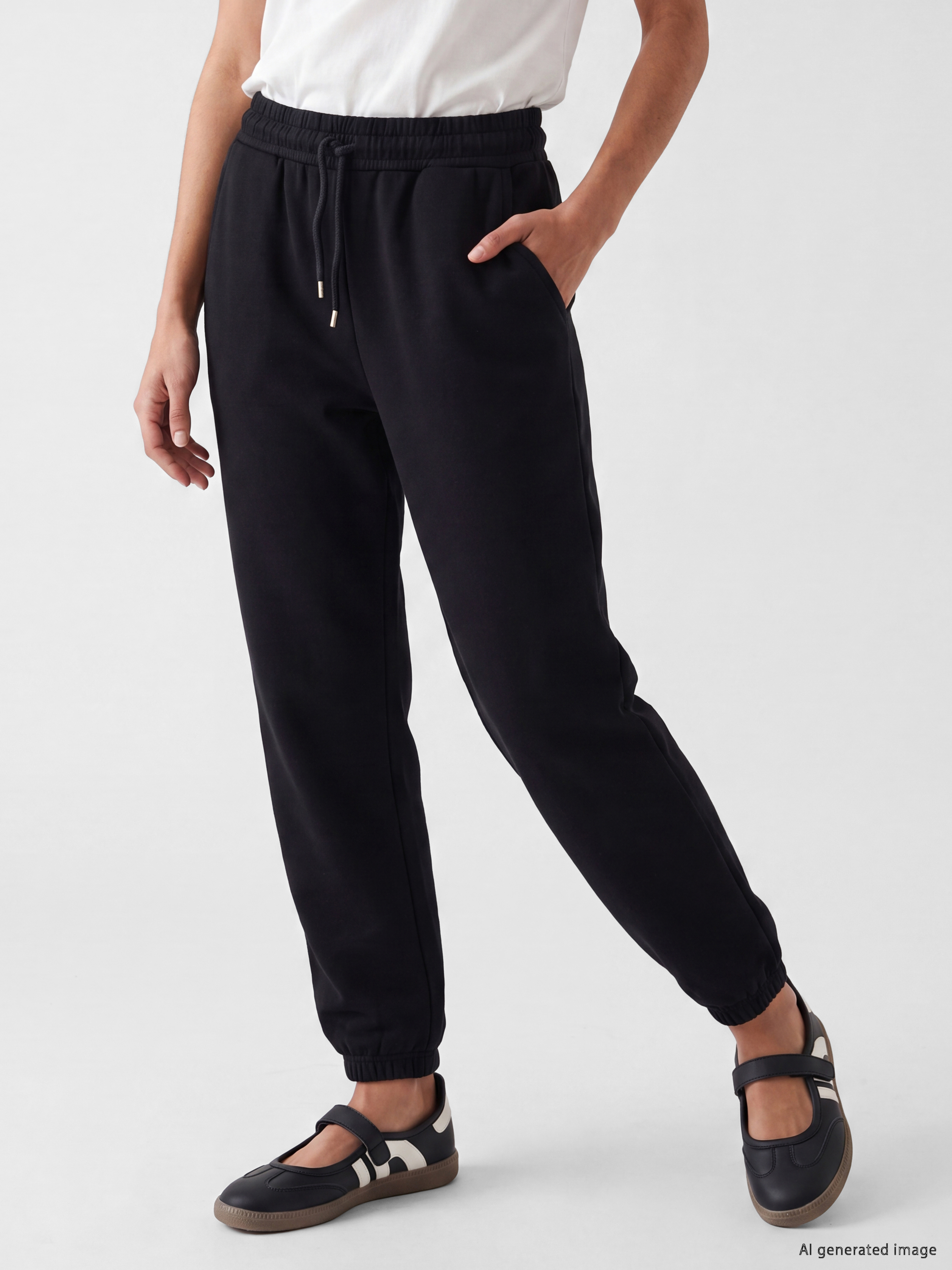 Pantalon De Survêtement Jogger Femme Toucher Doux-1