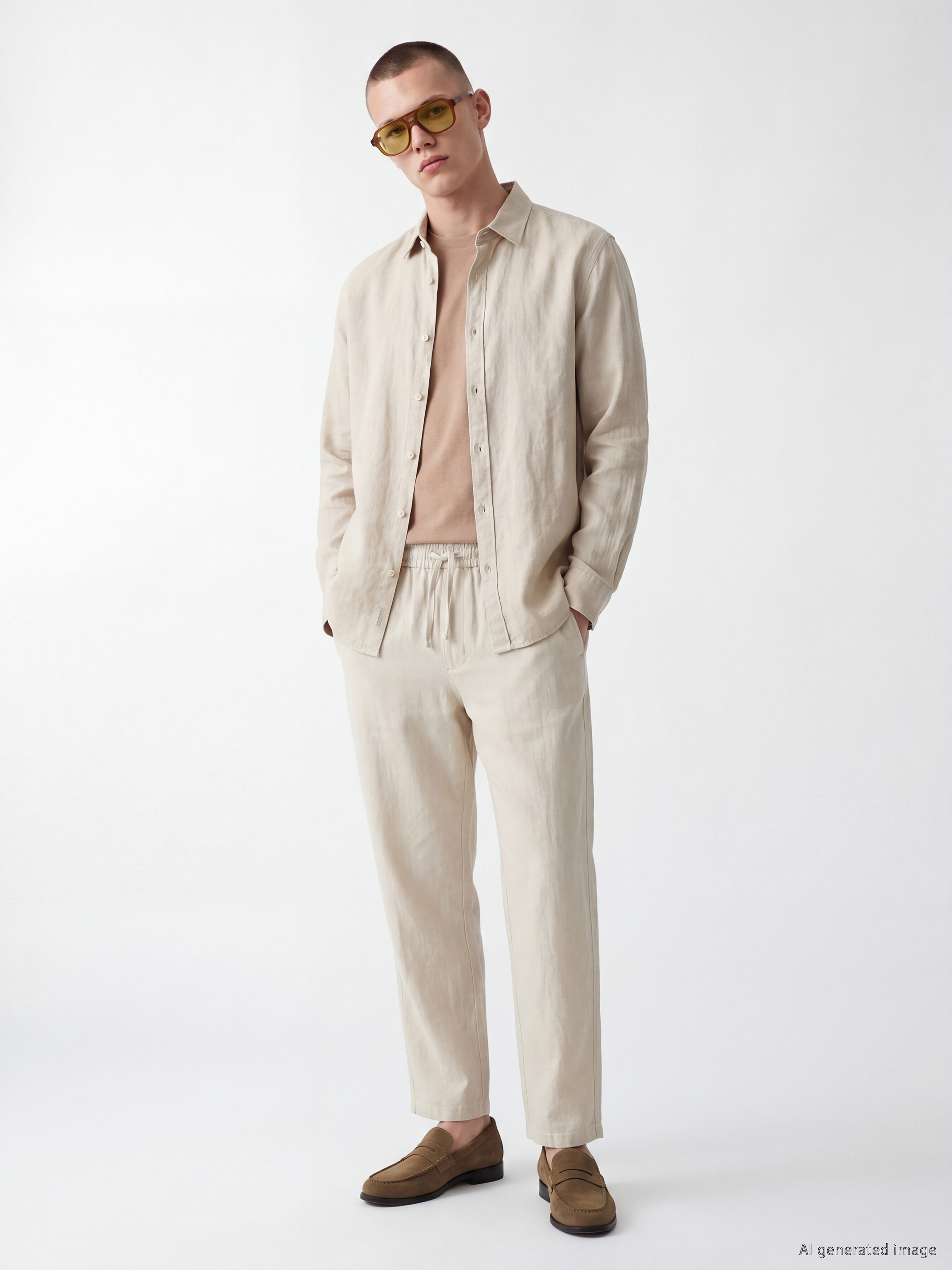 XSIDE Regular Fit Beli Lastikli Erkek Pantolon