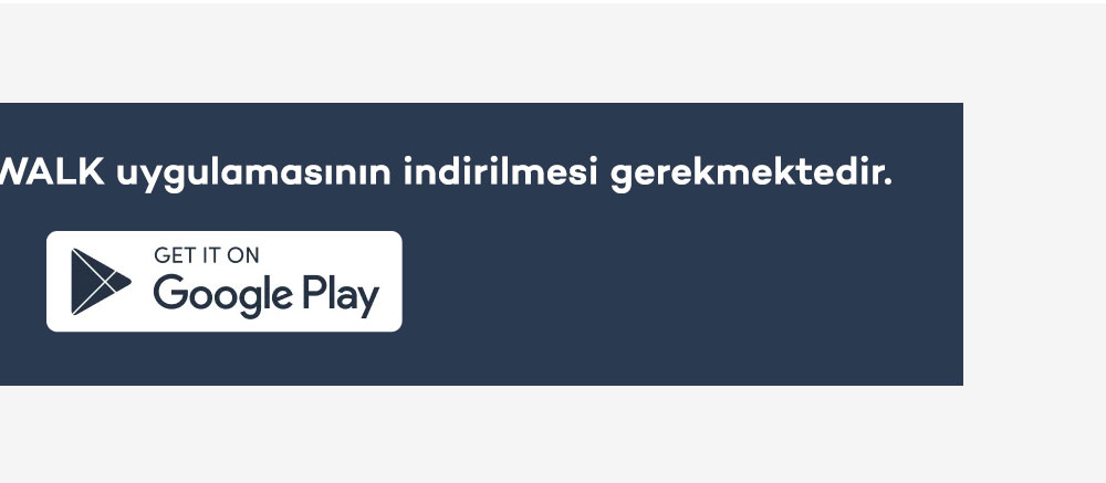 Siz de DANIŞ Servisi'ni Android'de kullanmaya başlamak için WeWALK uygulamasını indirin!