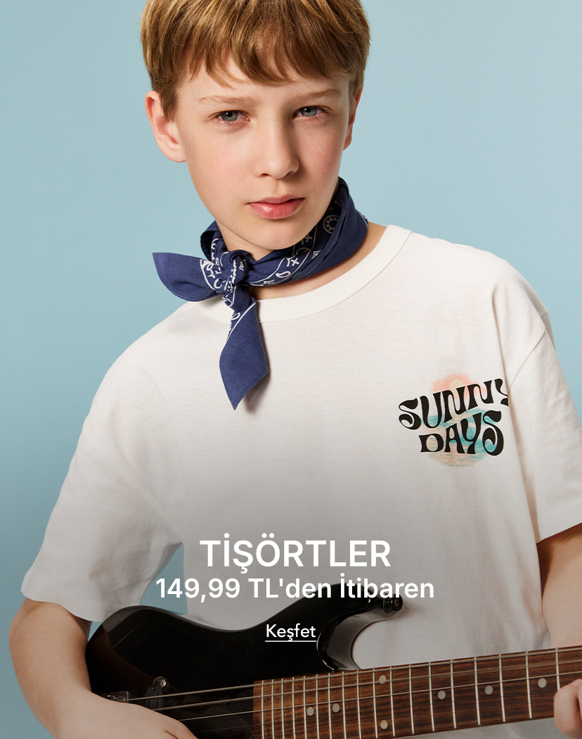 "TİŞÖRTLER 149,99 TL''den İtibaren  Keşfet >>"	