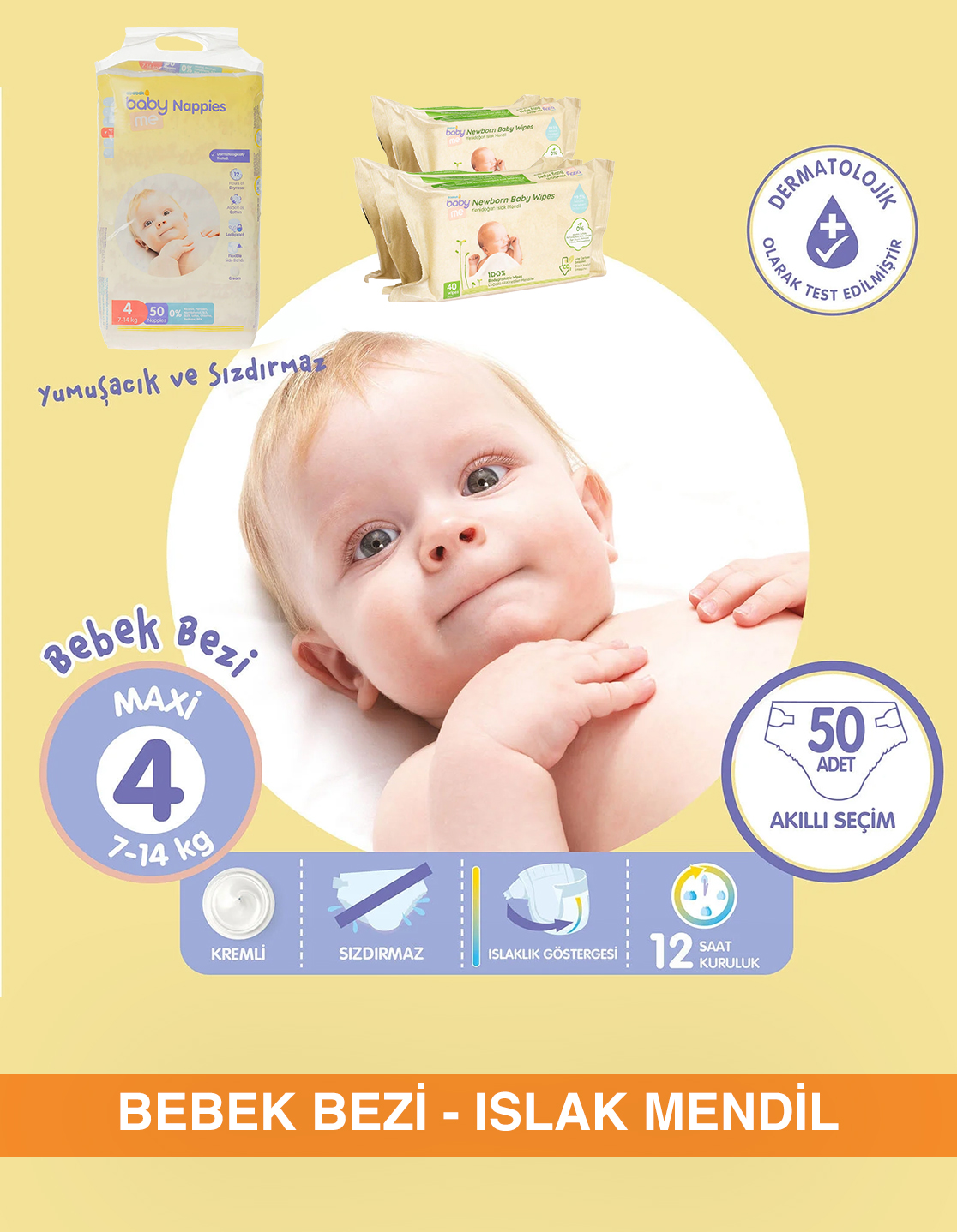 BEBEK BEZİ - ISLAK MENDİL