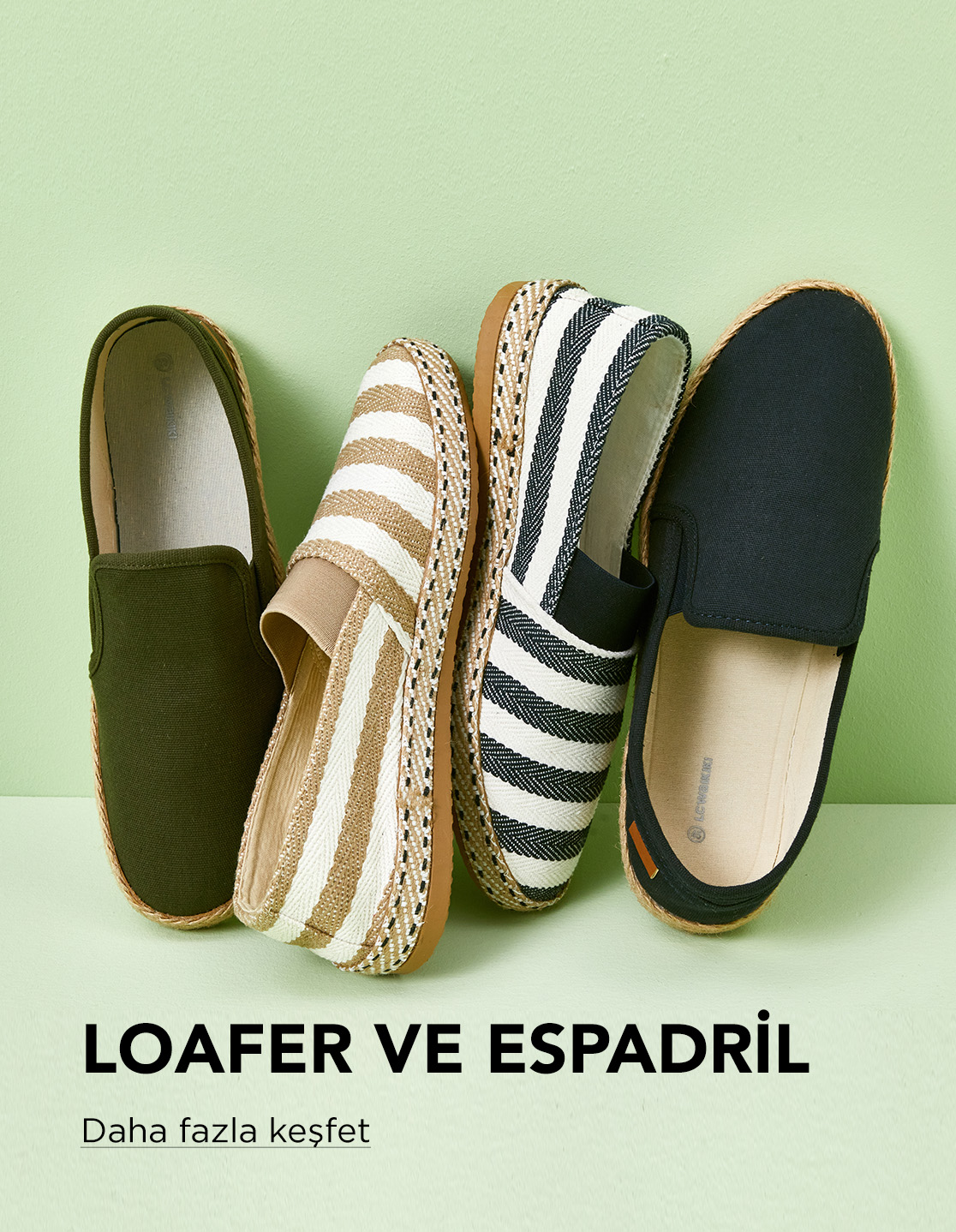 Loafer ve espadril