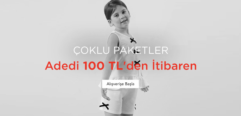 "ÇOKLU PAKETLER Adedi 100 TL'den İtibaren  Alışverişe Başla >>"	