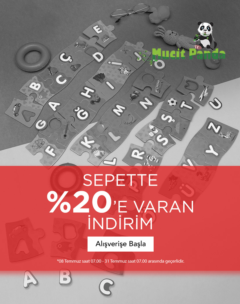 Mucit Panda Oyuncaklarda %20'ye Varan İndirim