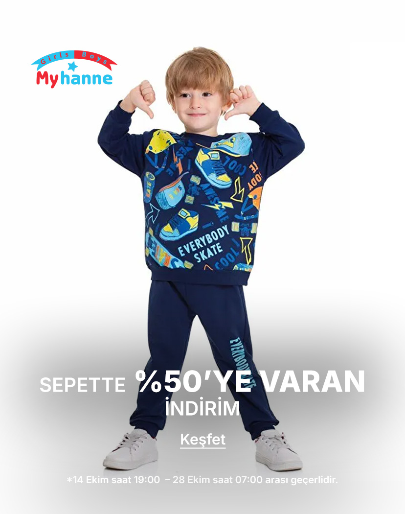 MYHANNE  %50'YE VARAN İNDİRİM