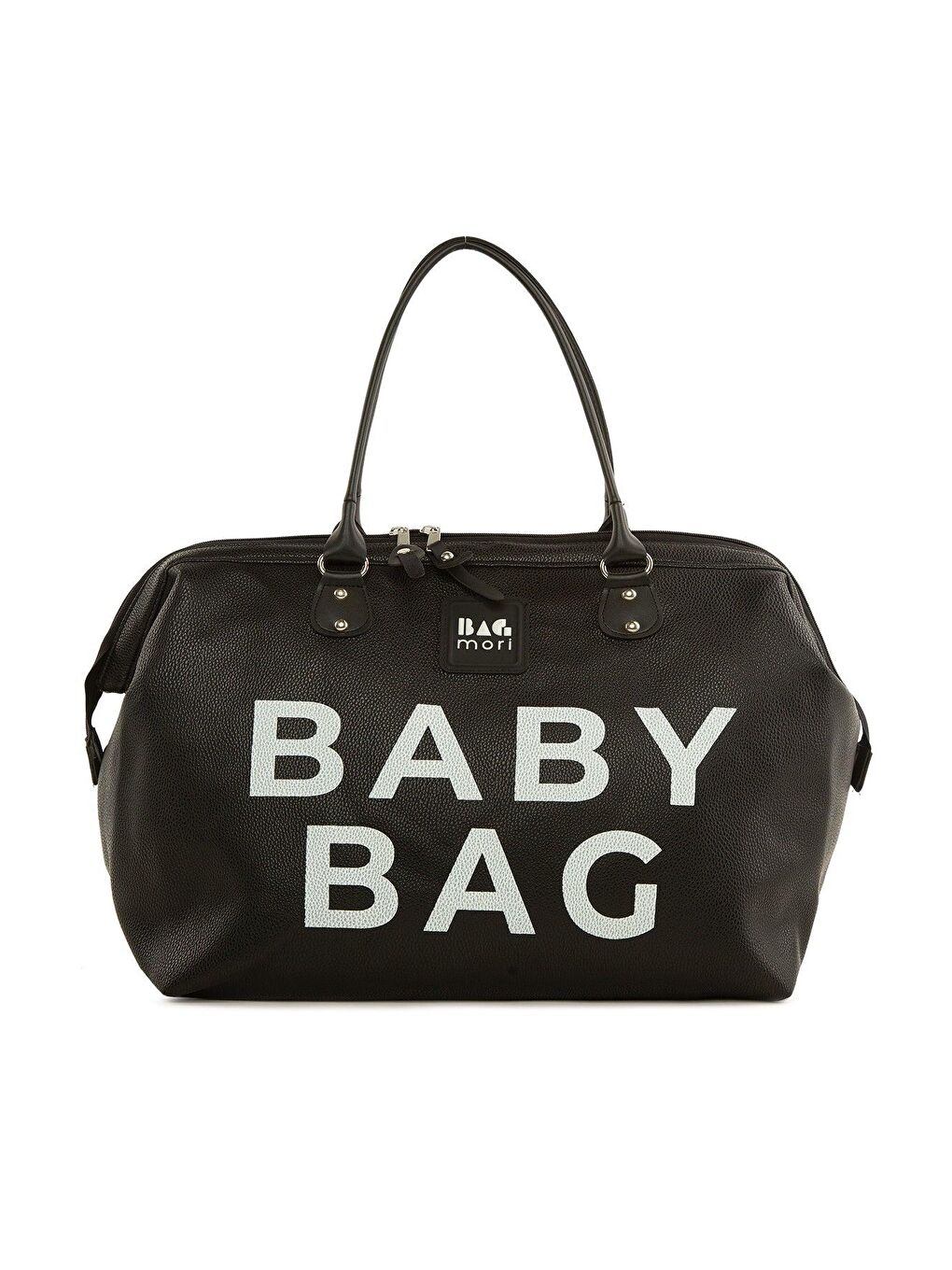 Baby Bag Baskılı Deri Anne Bebek Bakım Çantası