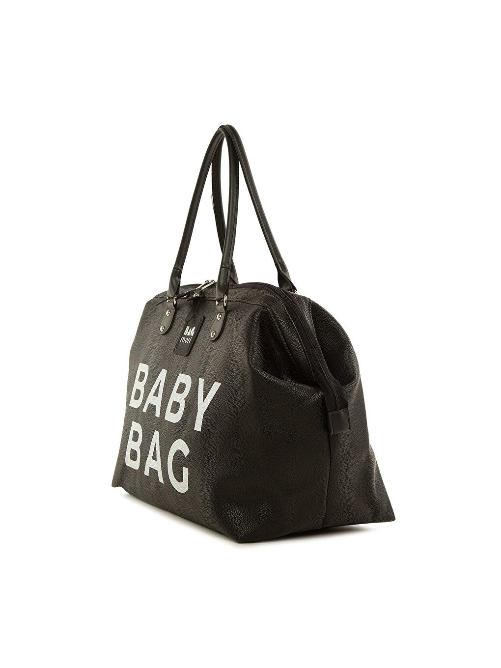 Baby Bag Baskılı Deri Anne Bebek Bakım Çantası-1