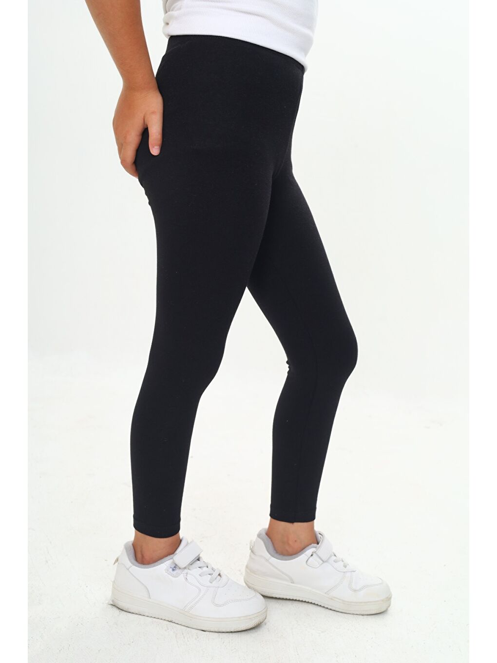 Siyah Kız Çocuk Tayt-3