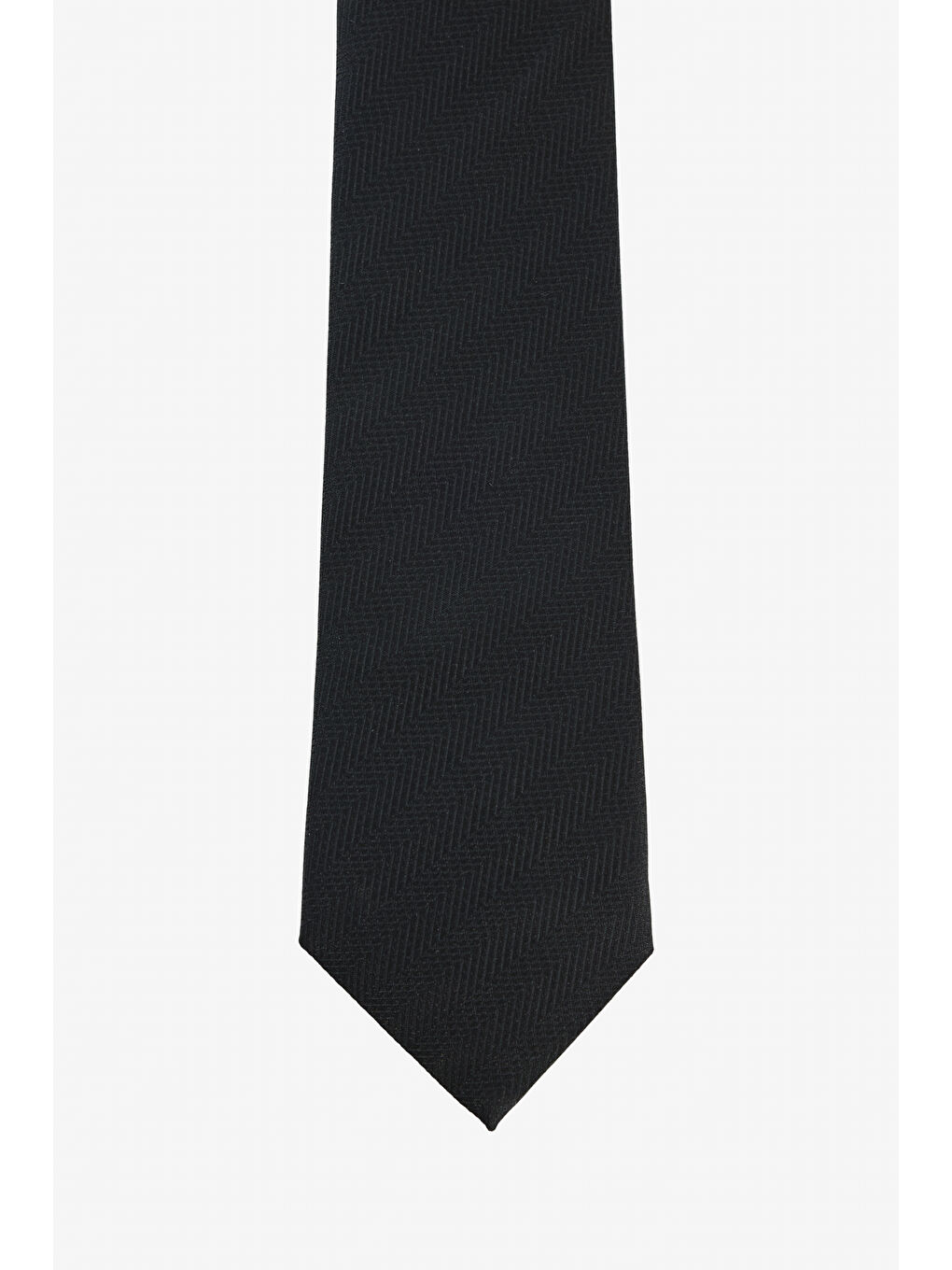 Erkek Siyah Desenli Kravat-1