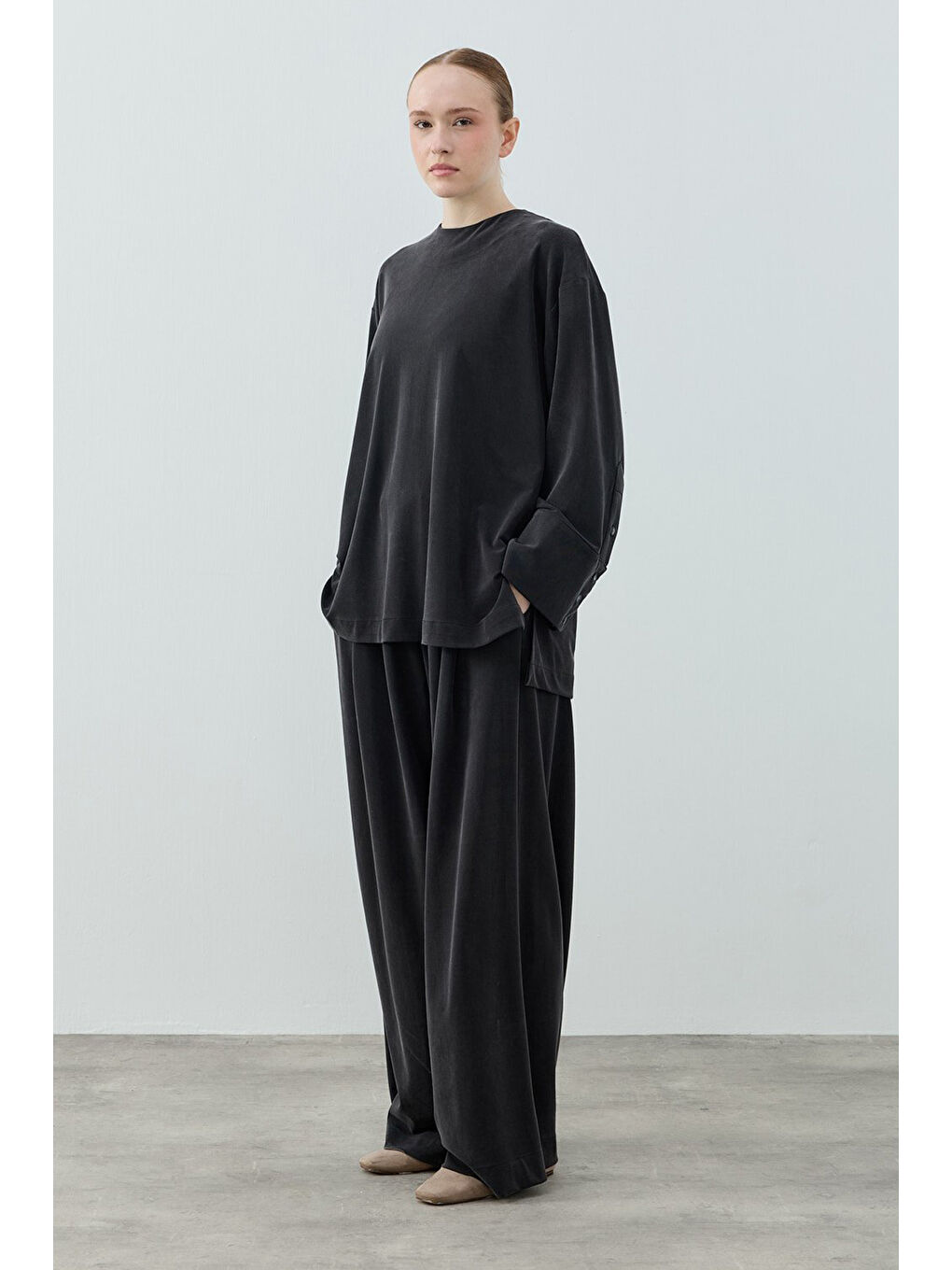 Modal Compy Takım 1646 Siyah-3