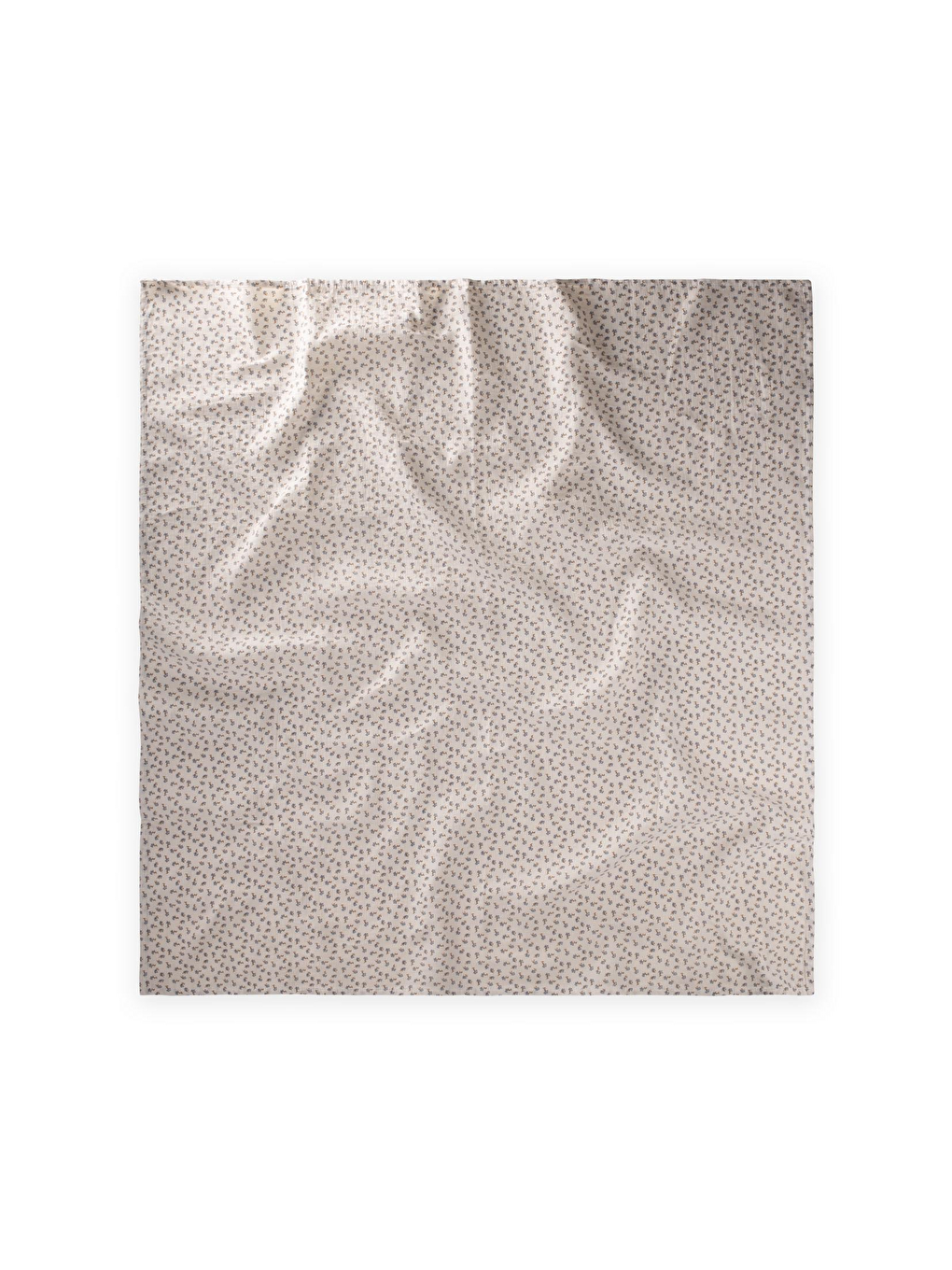 Baskılı Müslin Battaniye 90X100 Cm Mavi Çiçekli-1