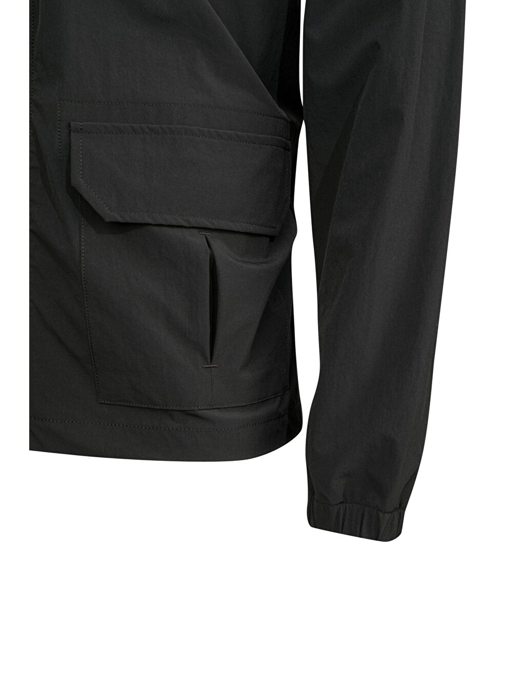 Safari Erkek Mont Ceket Koyu Antrasit-3