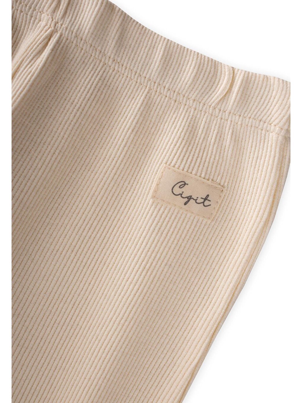 Tayt Pantolon 1-5 Yaş Ekru-2