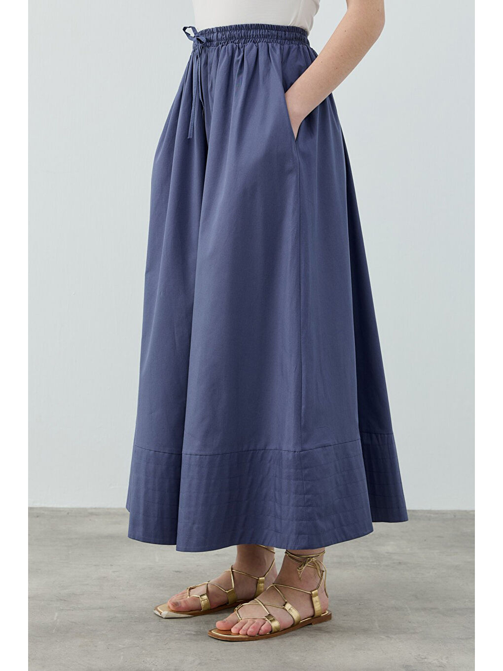 Merwish New Pop Etek 1631 İndigo-1