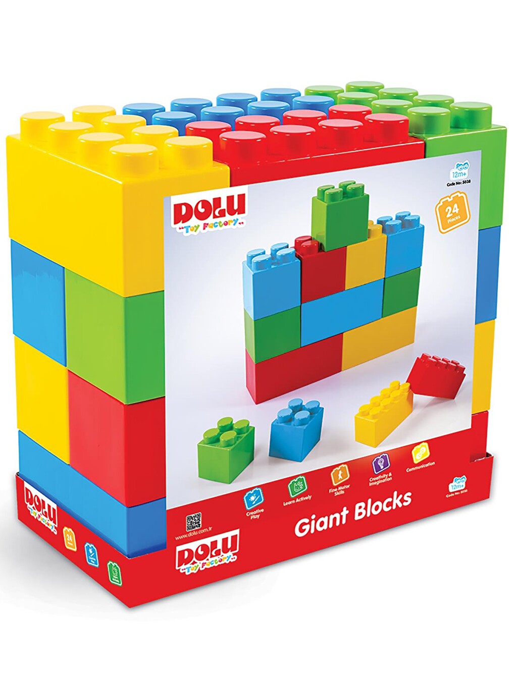 Oyuncak Xl Blocks 24 Parça - Standart