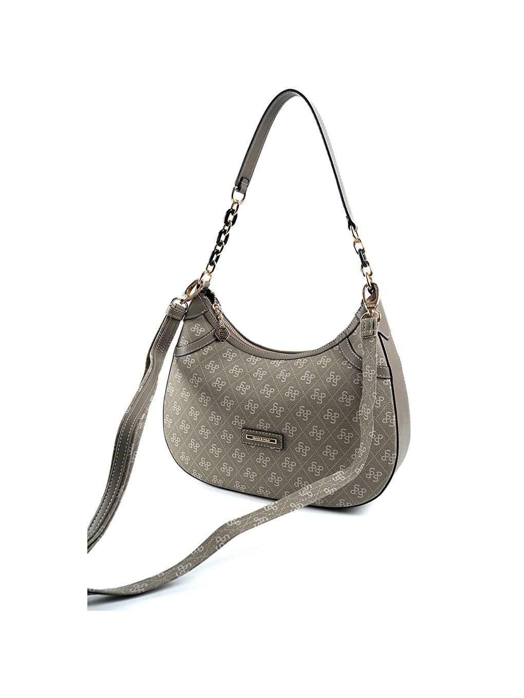 Yeşil Kadın Omuz Çantası 1255-48090 SILVER POLO BAYAN ÇANTASI M178 Y.YEŞİL-MAT Y.YEŞİL-5