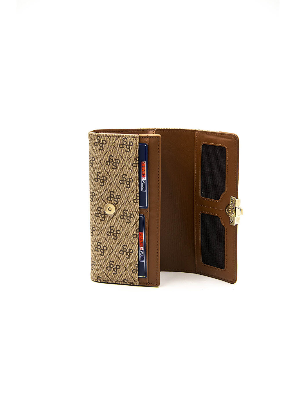 Bej Kadın Cüzdan & Kartlık 979-43148 BAYAN CÜZDAN M178 KOYU BEJ-MAT TABA-4