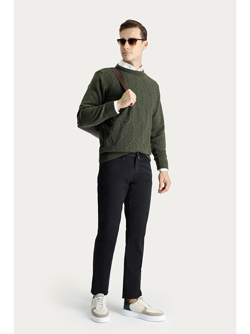 Siyah Spor Pantolon-1